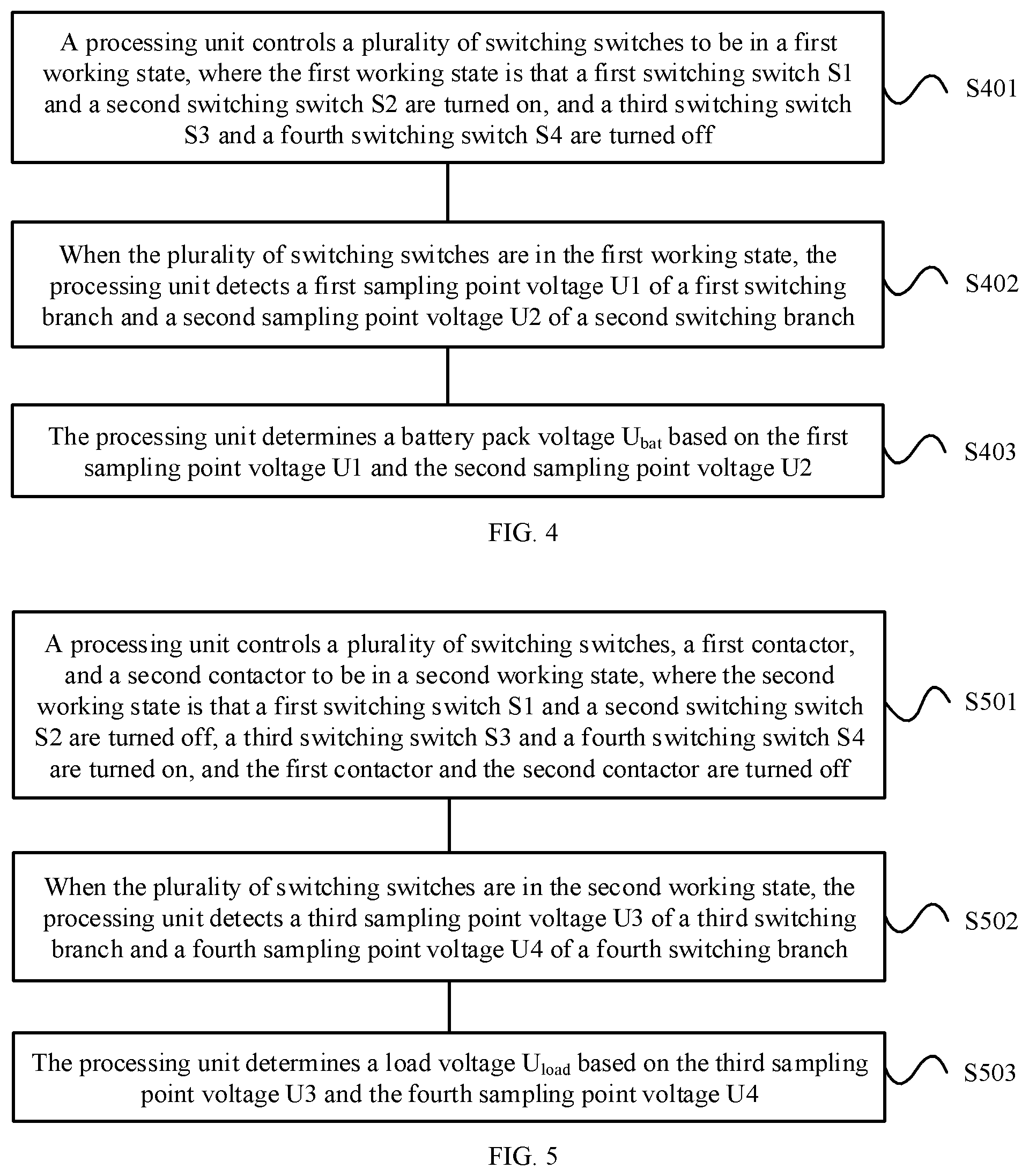 Patent US12422487 Figure 4 – Detection method and apparatus for battery system