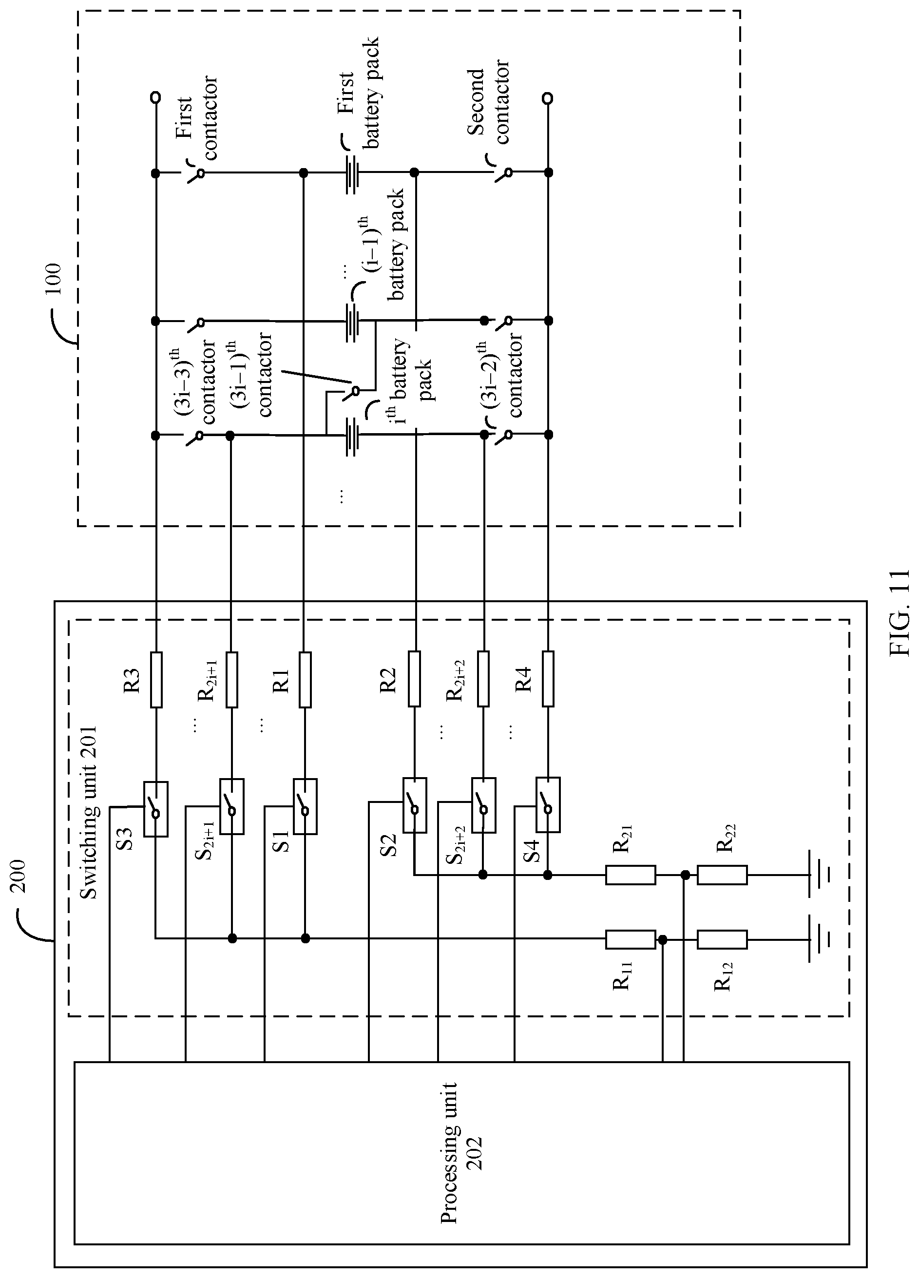 Patent US12422487 Figure 10 – Detection method and apparatus for battery system