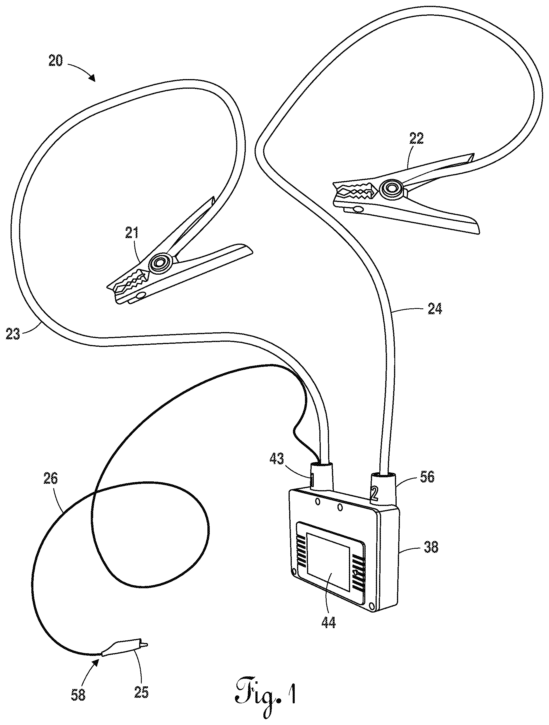 Patent US12422490 Figure 1 – Automotive battery draw monitor