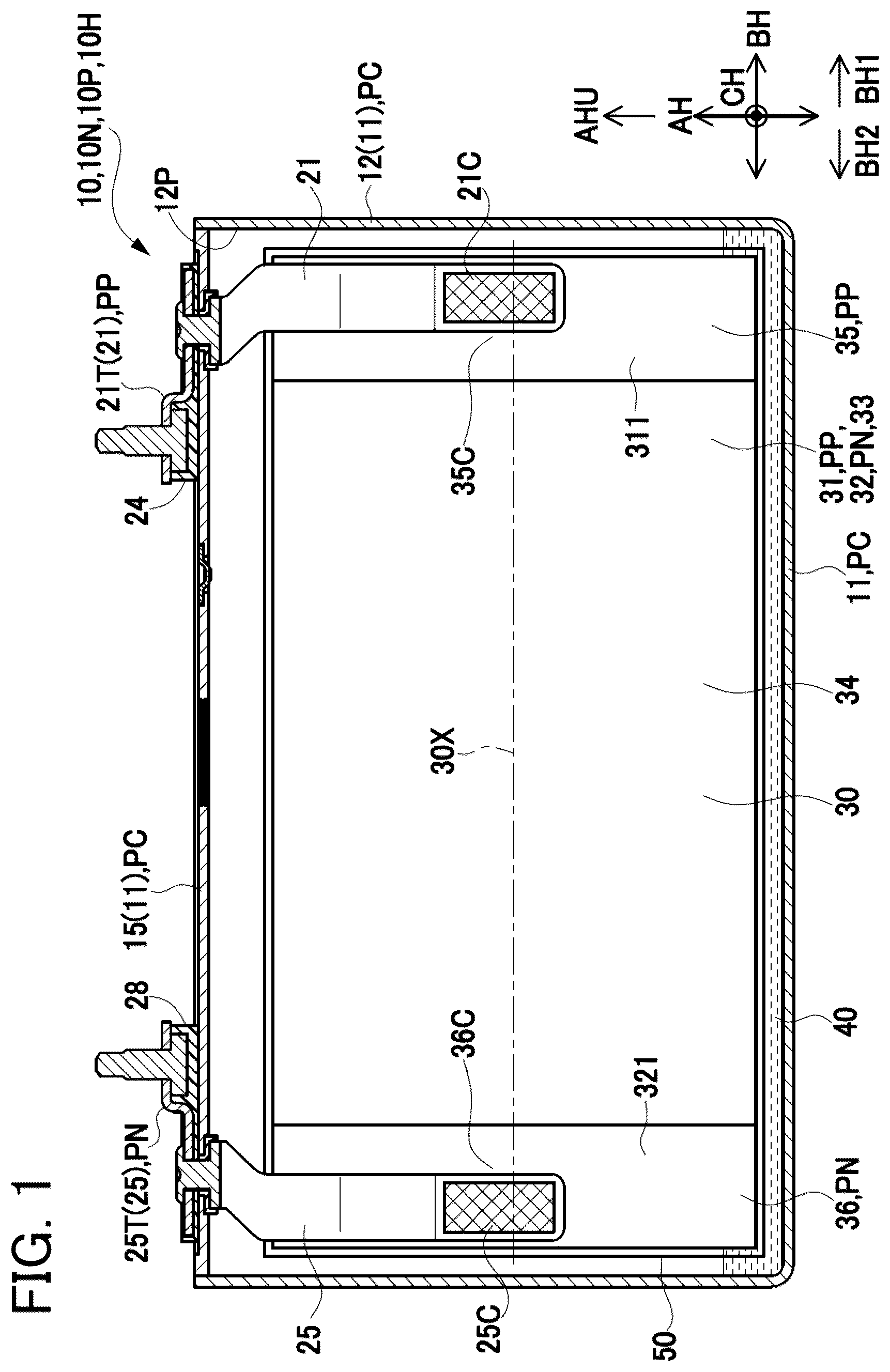 Patent US12422500 Figure 1 – Method for inspecting a power storage device, method for manufacturing a power storage device, and method for manufacturing a device stack
