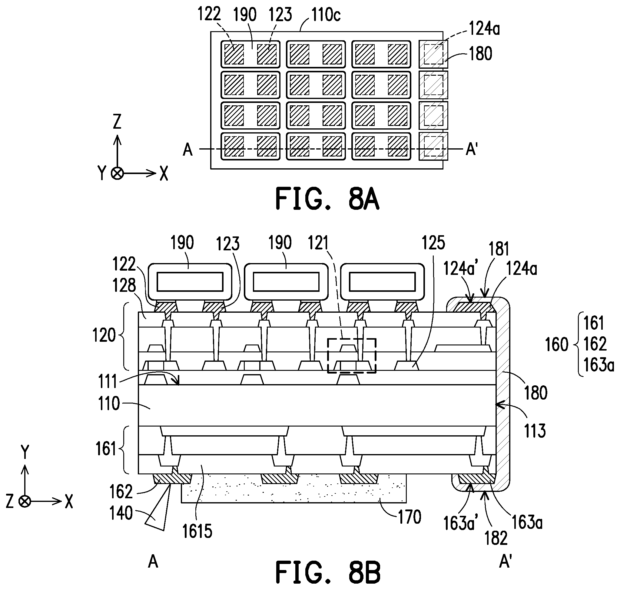Patent US12422502 Figure 8 – Electronic device