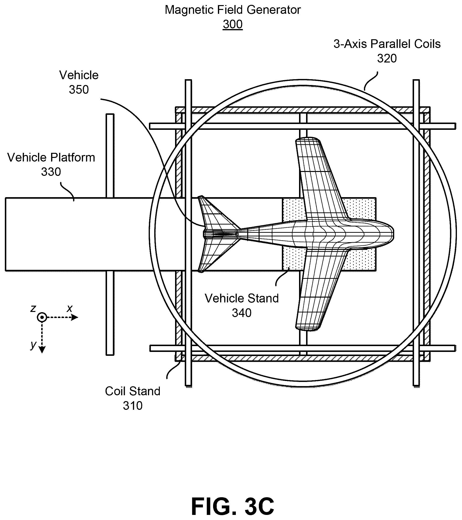Patent US12422503 Figure 5 – Vehicle magnetometer calibration system