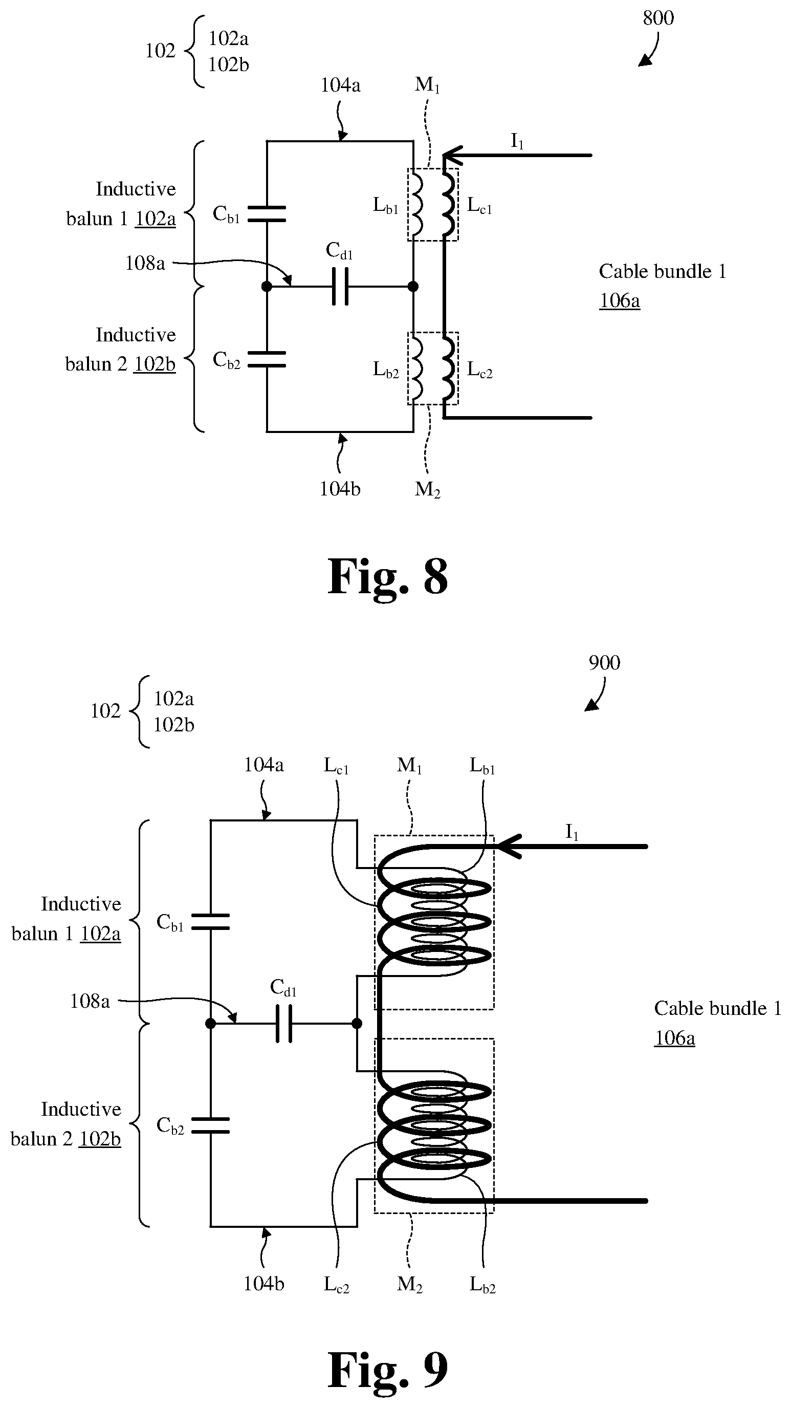 Patent US12422509 Figure 6 – Balun package comprising multiple inductive baluns for an MRI RF coil