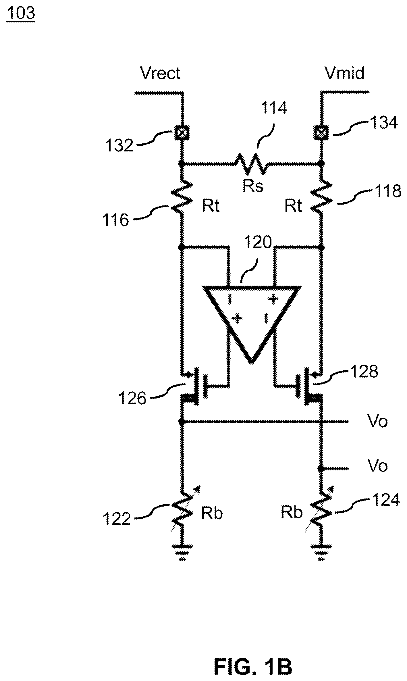 Patent US12422512 Figure 2 – Aging compensation for poly-resistor based current sense amplifier