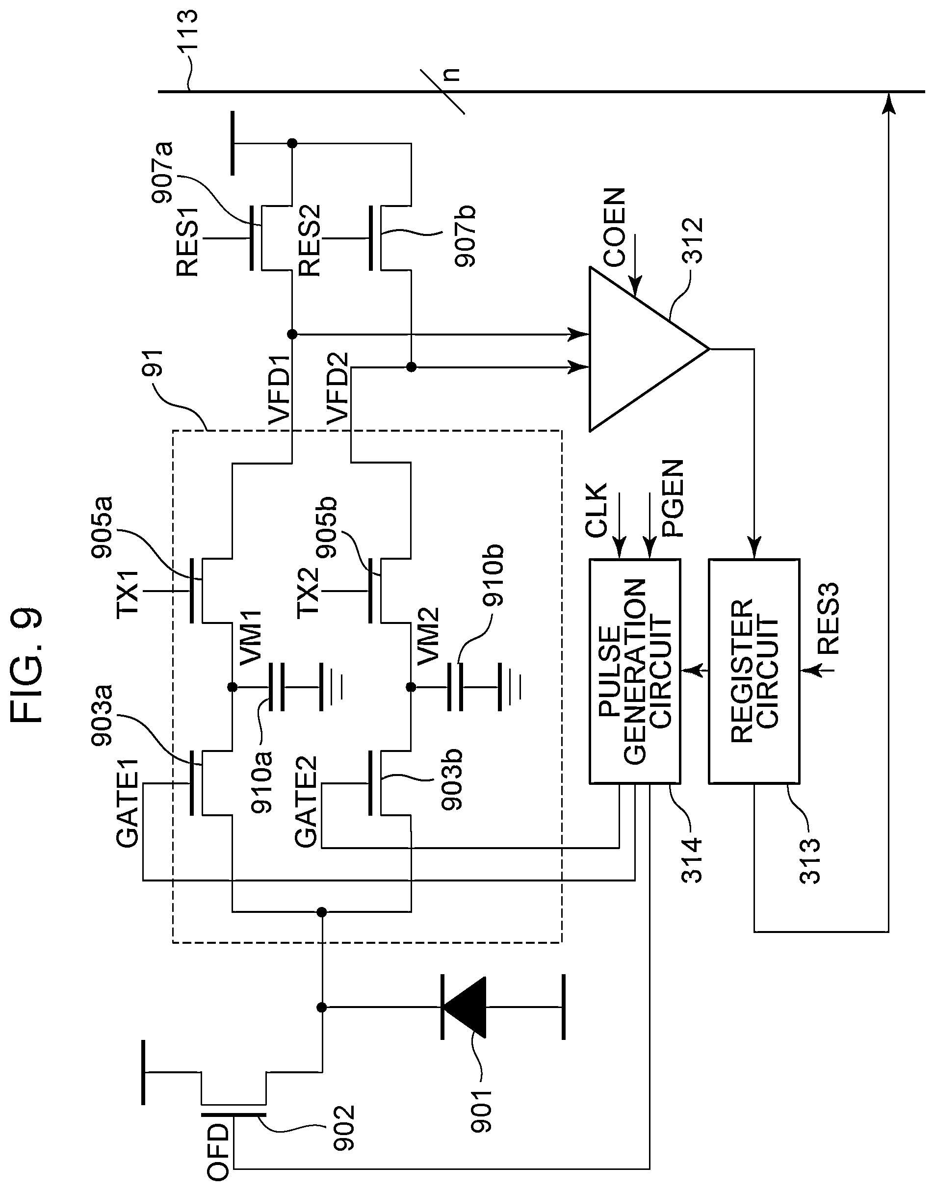 Patent US12422526 Figure 9 – Photoelectric conversion device and photoelectric conversion system