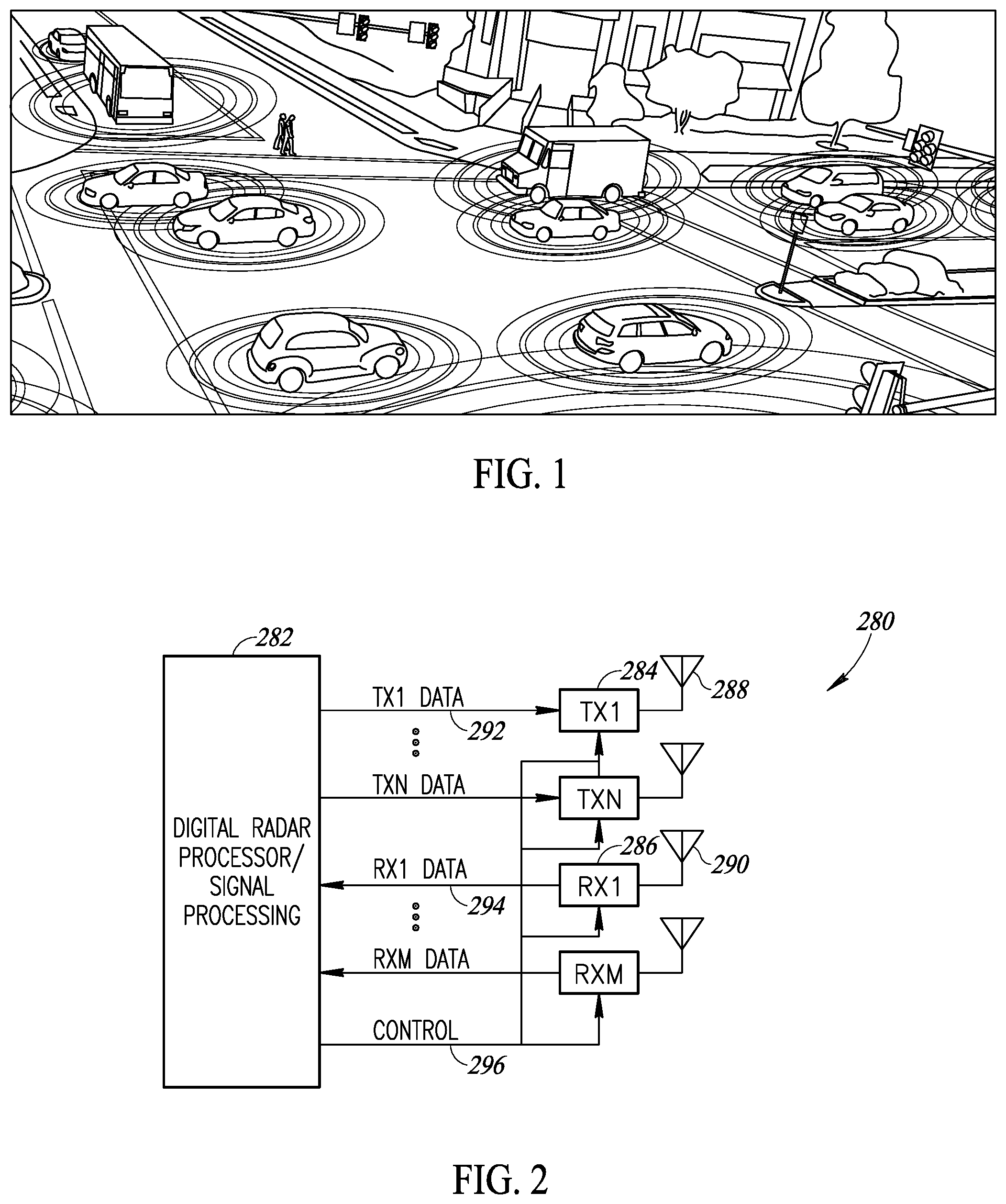 Patent US12422538 Figure 1 – Efficient direction of arrival estimation using low rank approximation
