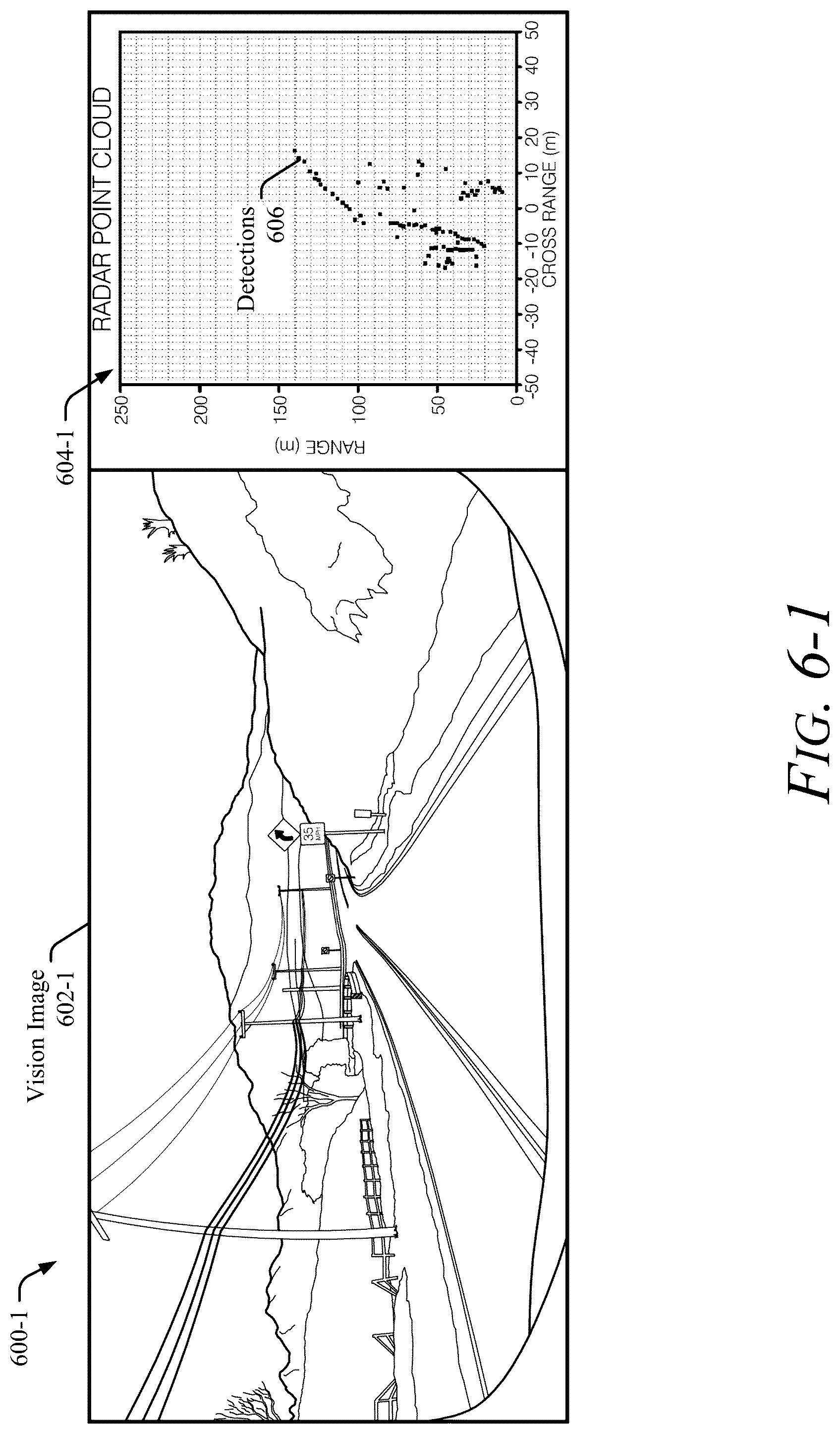 Patent US12422545 Figure 6 – Detection and localization of non-line-of-sight objects using multipath radar reflections and map data