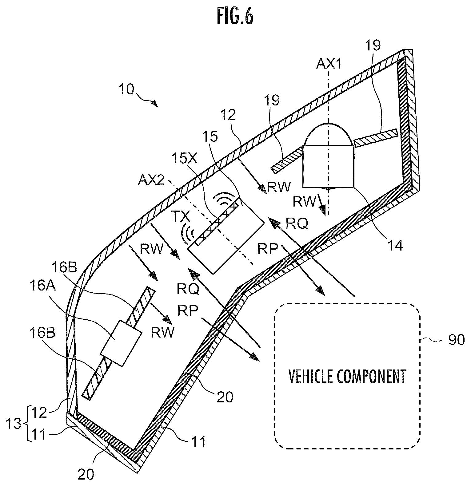 Patent US12422546 Figure 7 – Lamp device