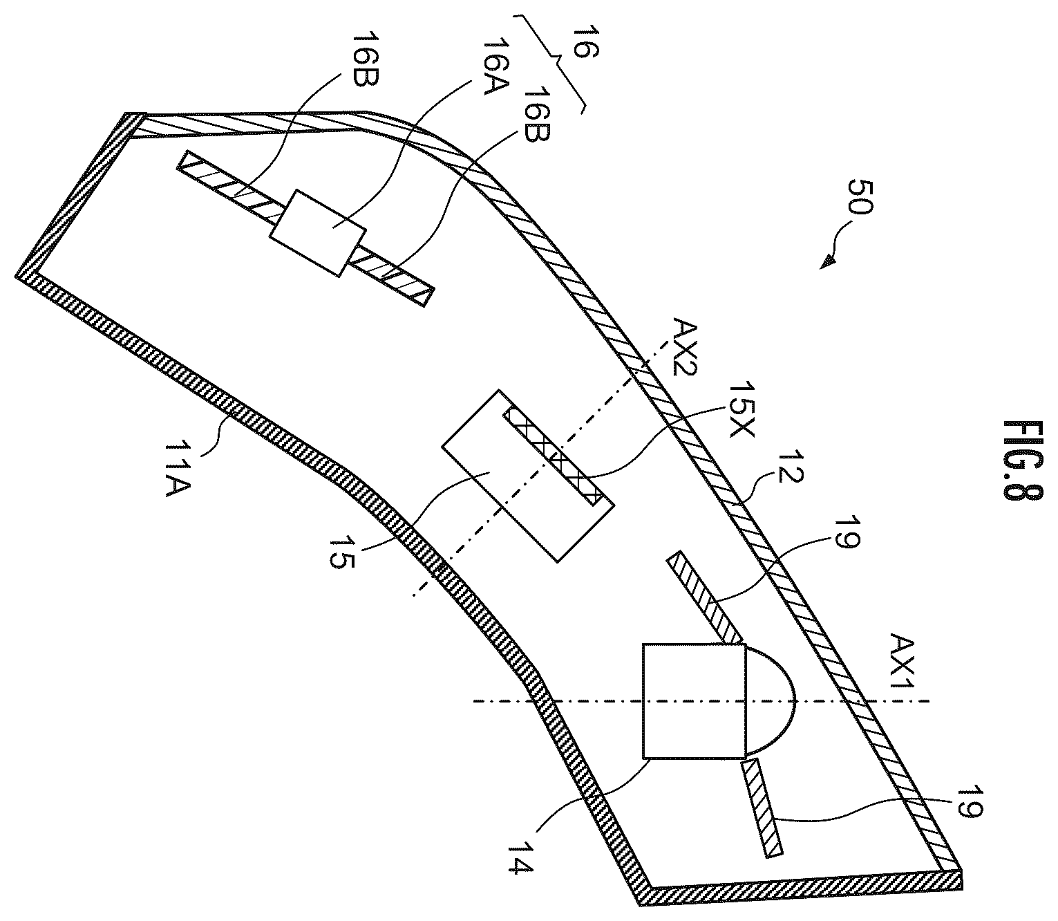 Patent US12422546 Figure 10 – Lamp device