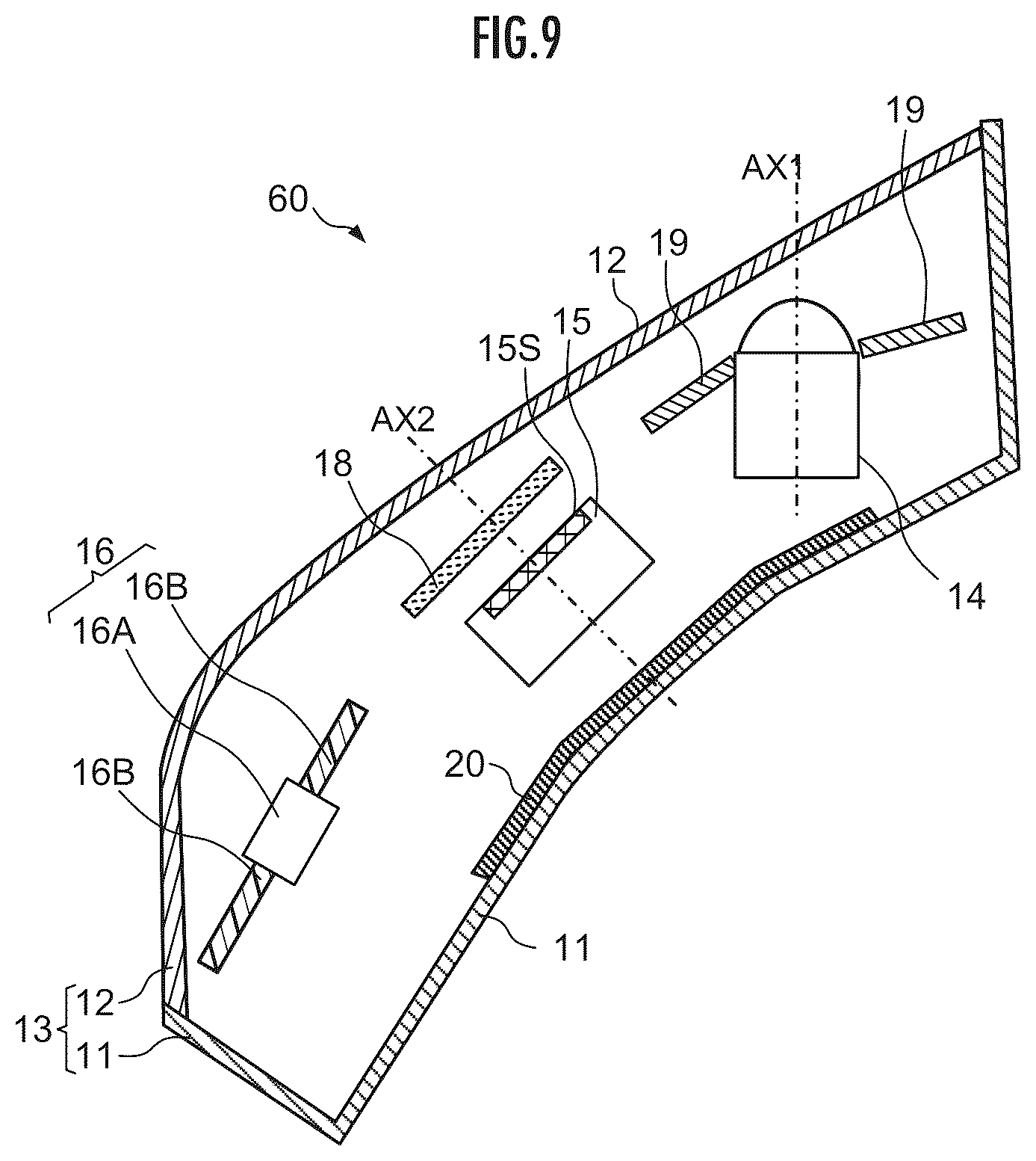 Patent US12422546 Figure 11 – Lamp device