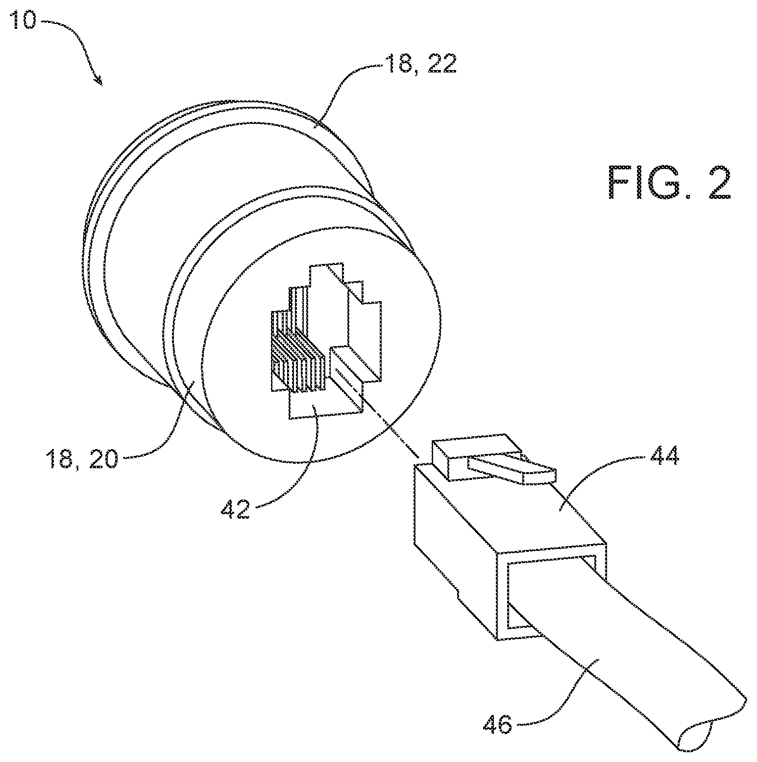 Patent US12422551 Figure 2 – Touchless sensor and method for retrofitting a touchless sensor into push-button receiver