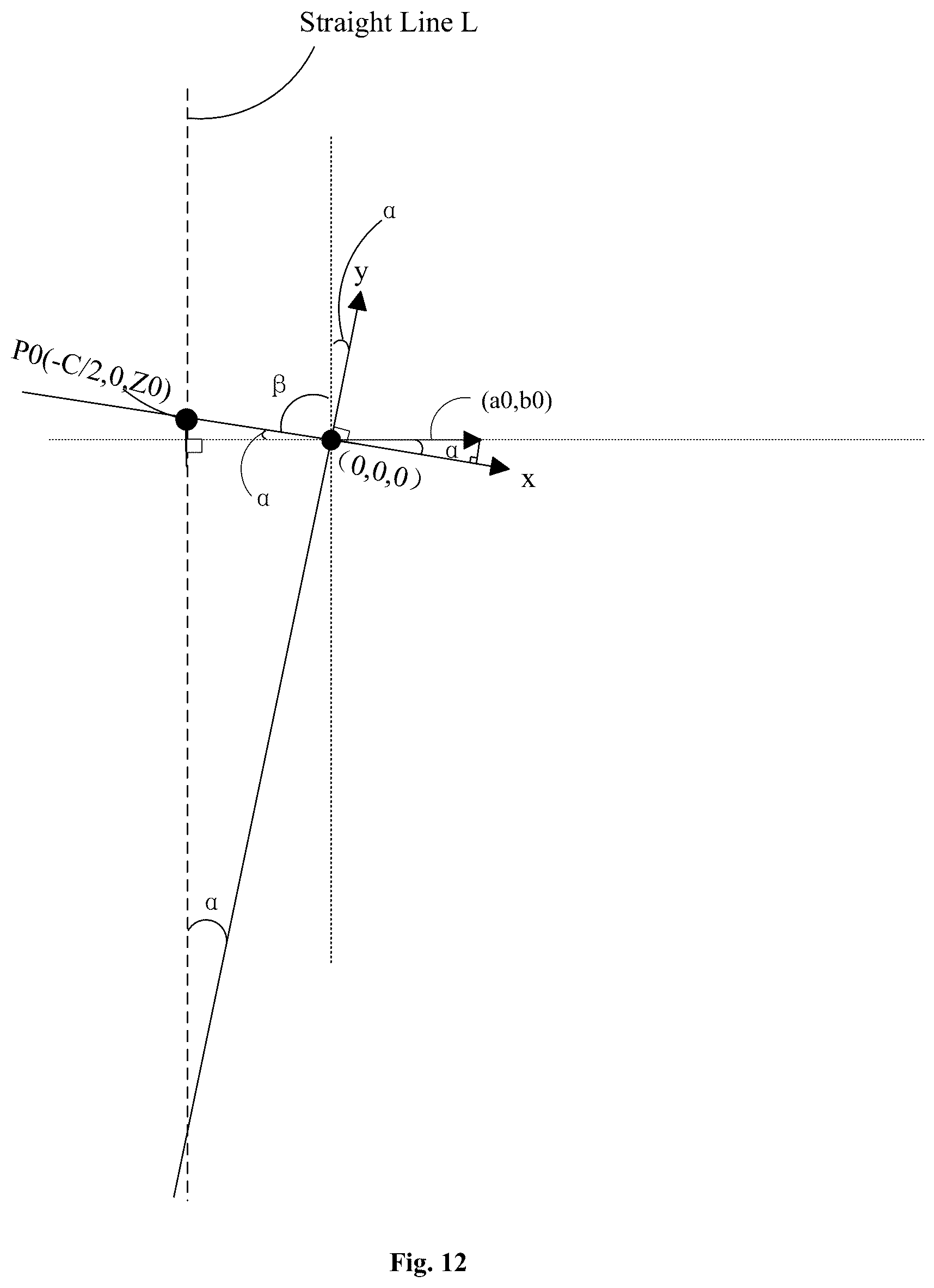 Patent US12422555 Figure 12 – Method and apparatus for positioning movable device, and movable device