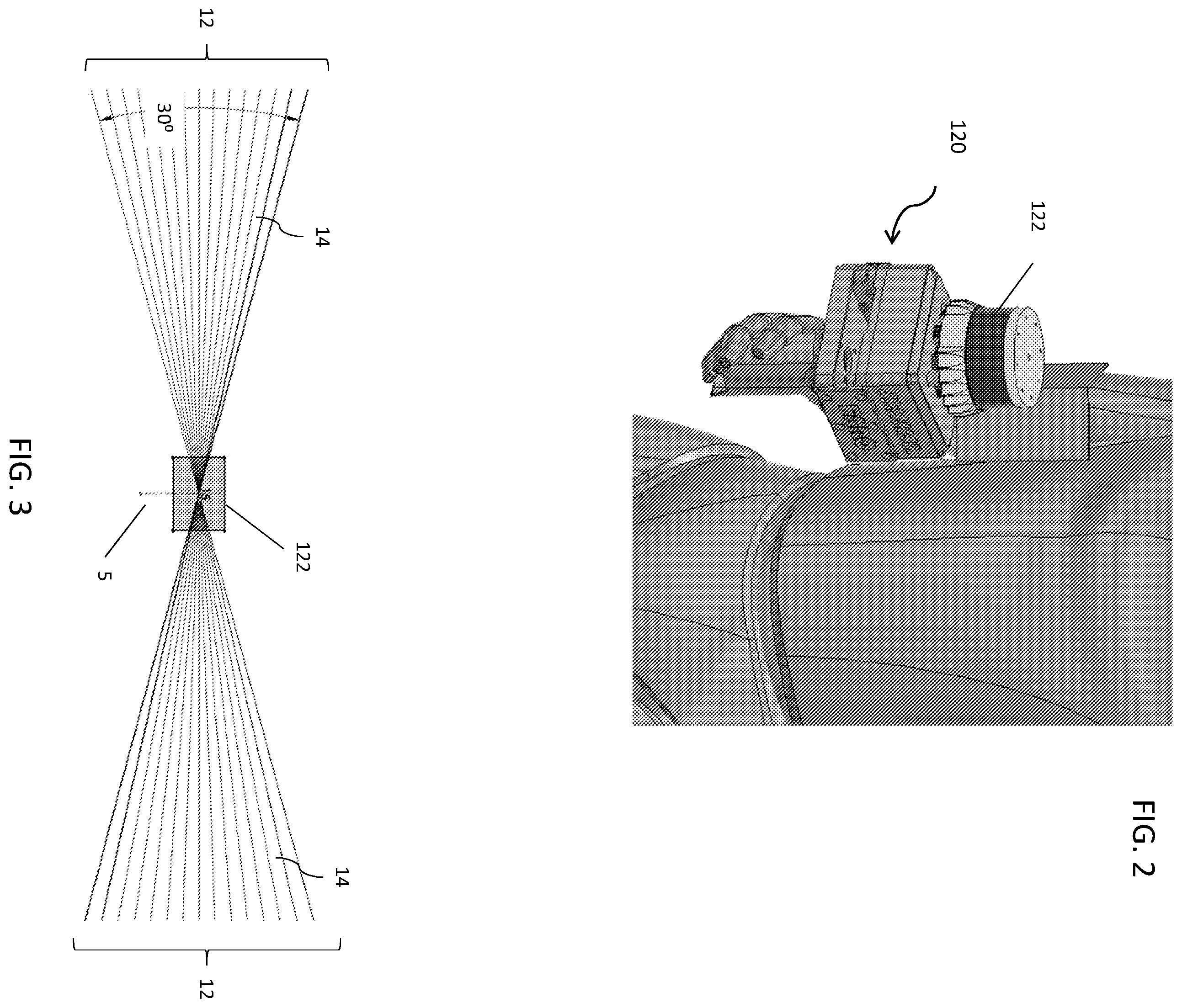 Patent US12422556 Figure 2 – Support system for mobile coordinate scanner