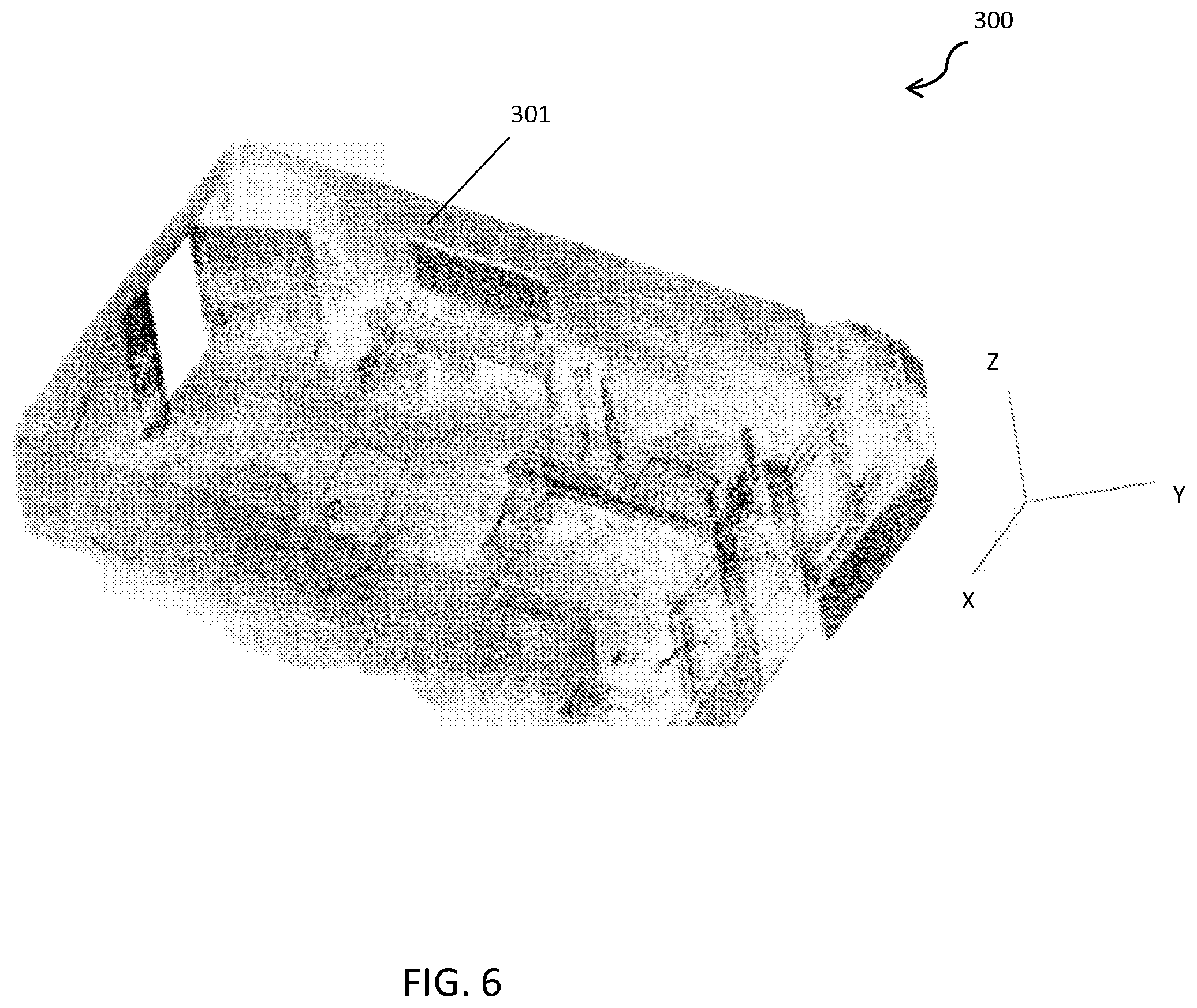 Patent US12422556 Figure 5 – Support system for mobile coordinate scanner
