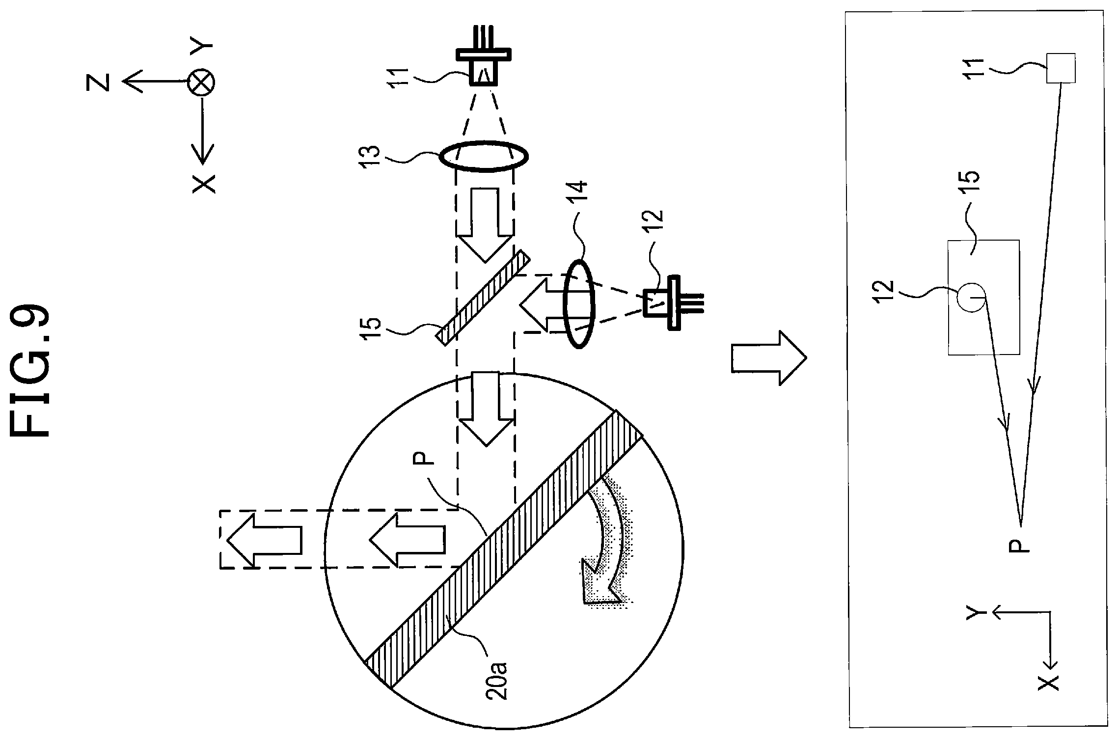Patent US12422559 Figure 9 – Ranging device with improved sensitivity