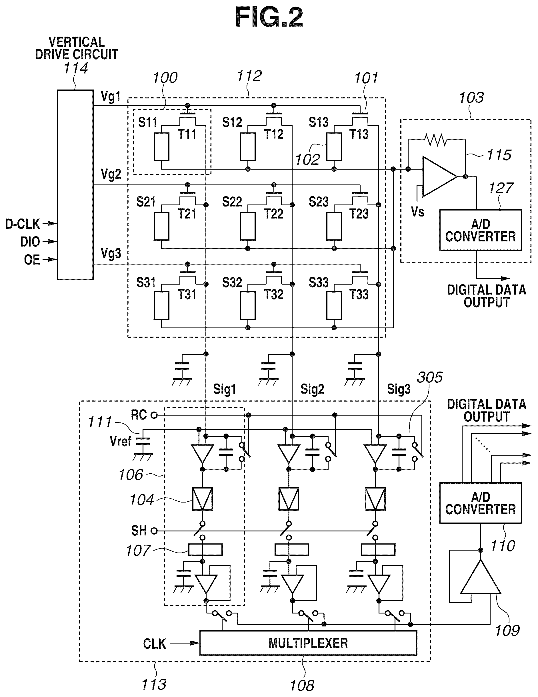 Patent US12422573 Figure 2 – Radiation imaging apparatus, radiation imaging system, and method for controlling radiation imaging apparatus