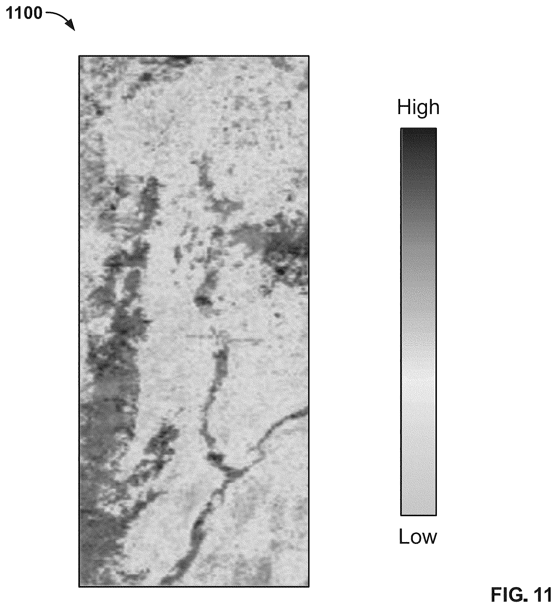 Patent US12422578 Figure 11 – Correlation of ground viscosity and stiffness measurements with terrain conditions
