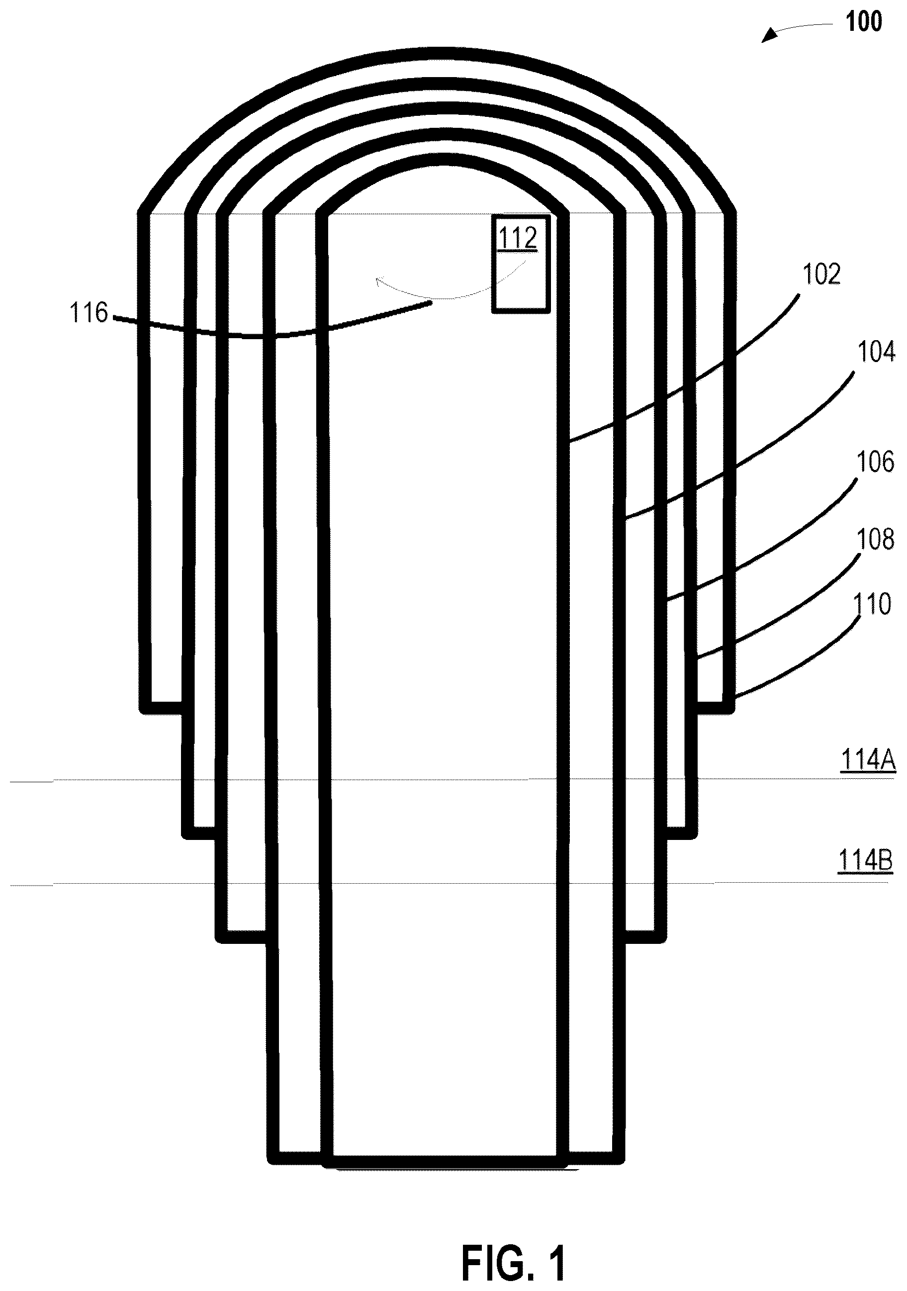 Patent US12422583 Figure 1 – Characterization system and method for casing loading using entropy analysis