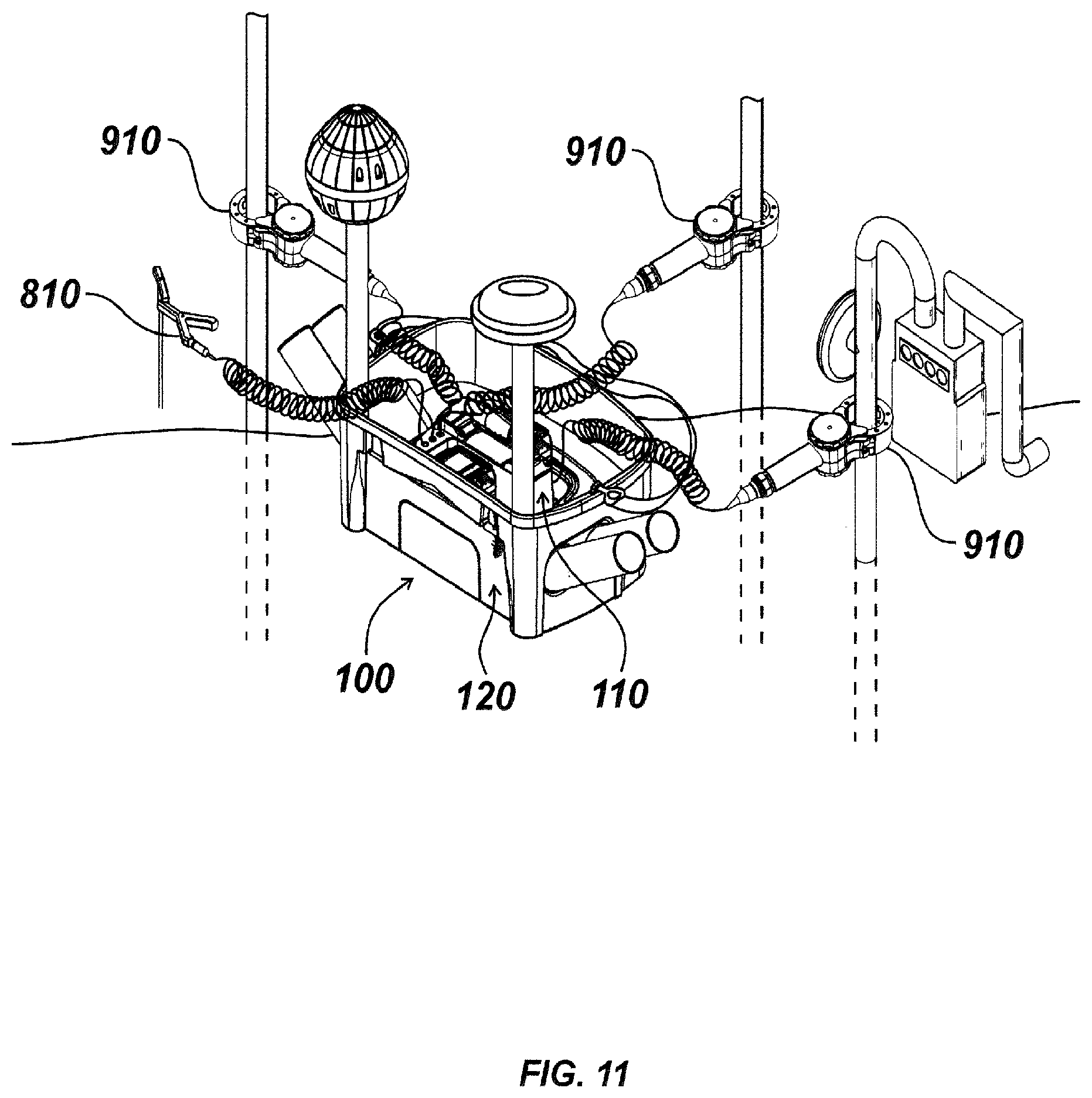 Patent US12422585 Figure 13 – Satellite and magnetic field sonde apparatus and methods
