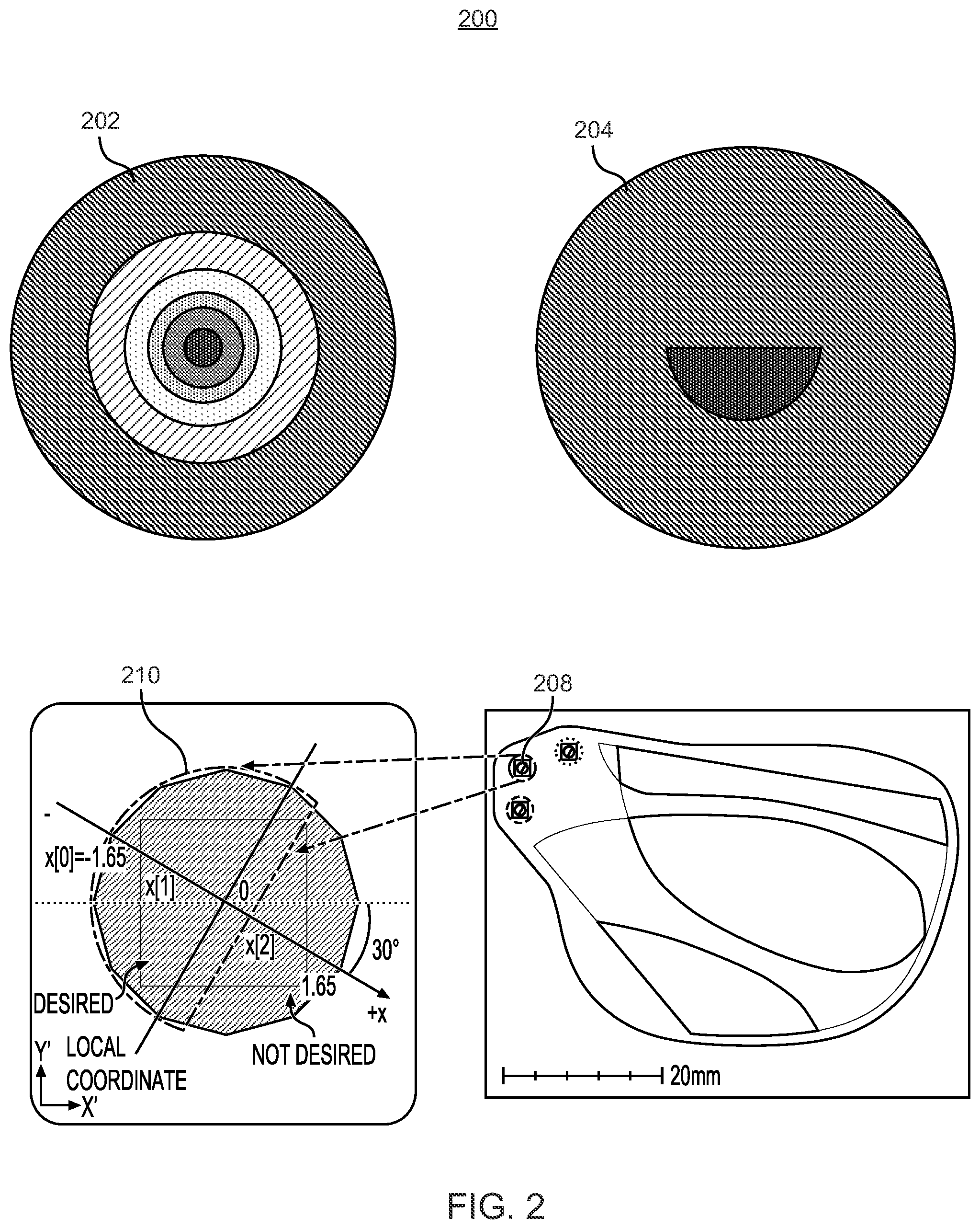 Patent US12422590 Figure 2 – Metasurface for far-field beam characteristic control of micro light emitting diodes