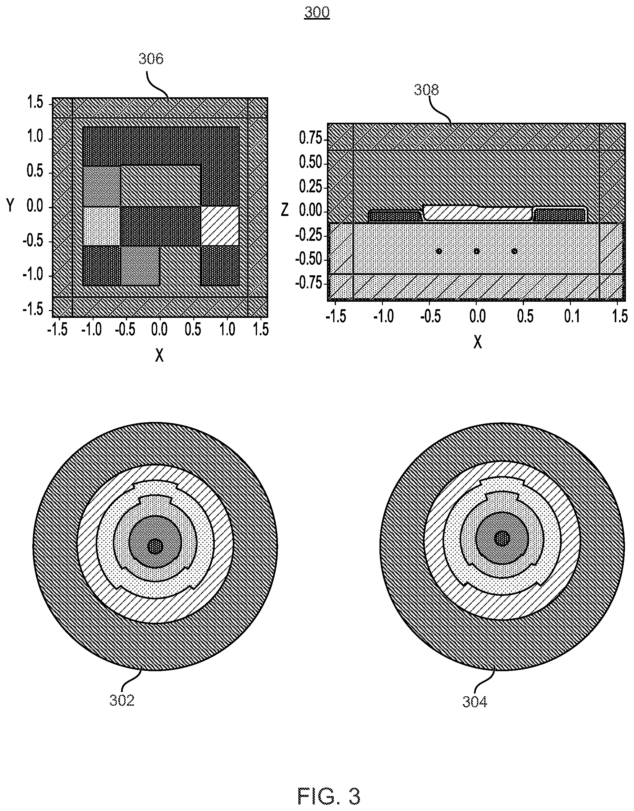 Patent US12422590 Figure 3 – Metasurface for far-field beam characteristic control of micro light emitting diodes