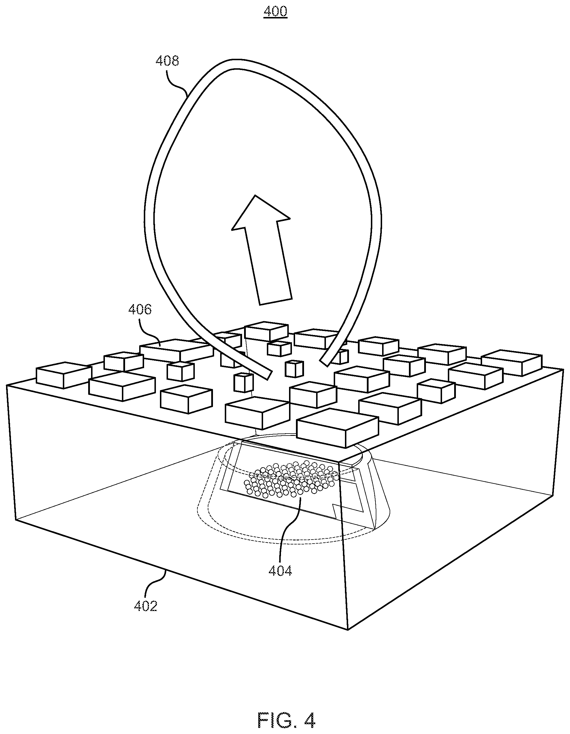 Patent US12422590 Figure 4 – Metasurface for far-field beam characteristic control of micro light emitting diodes