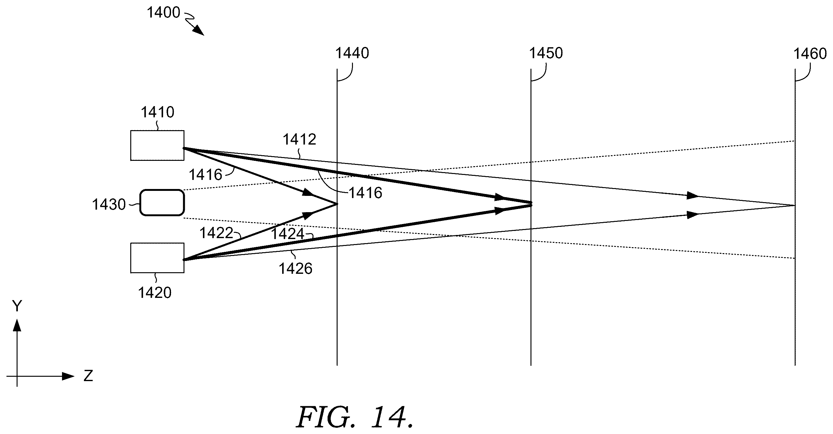 Patent US12422595 Figure 13 – Multi-source illuminator