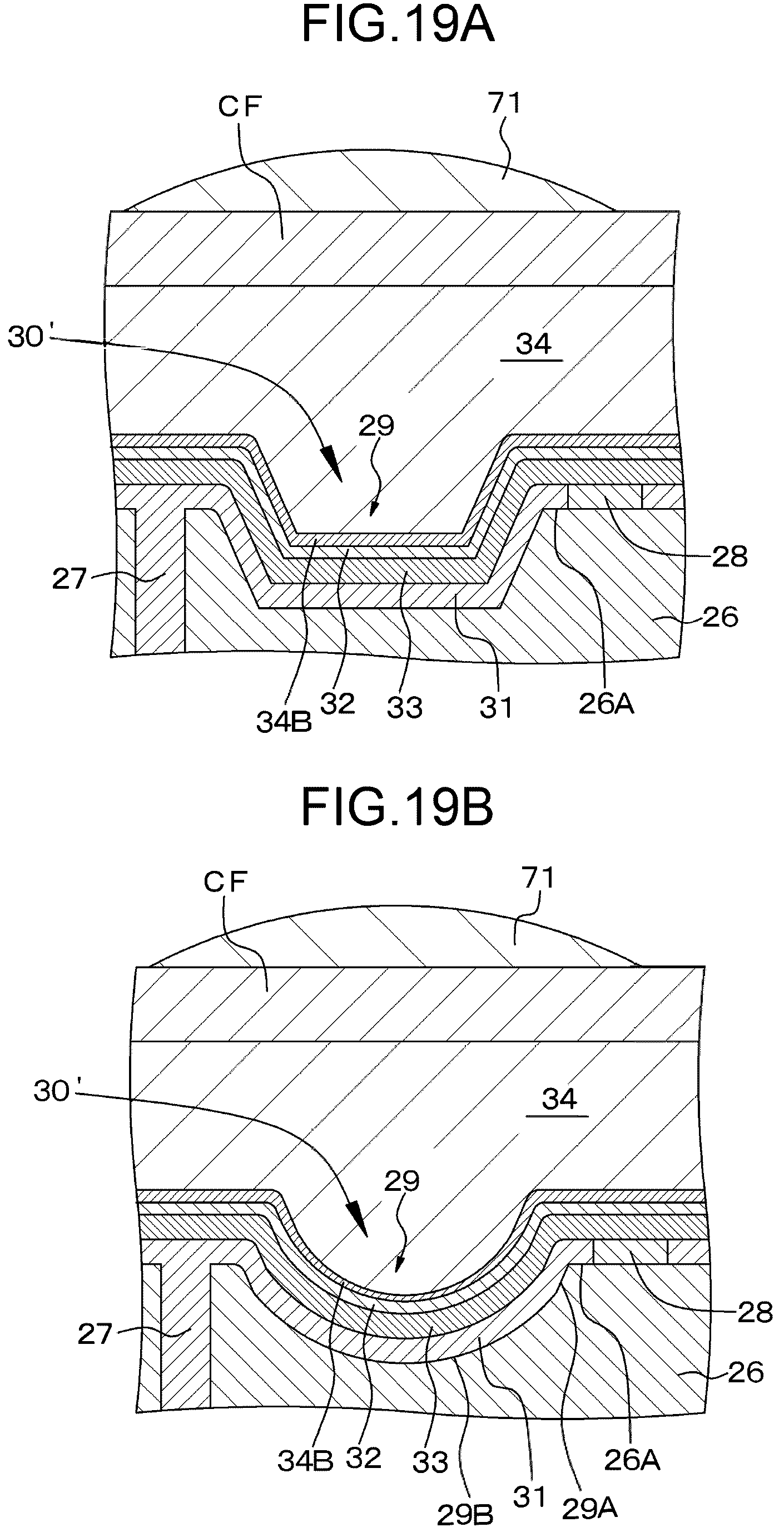 Patent US12422596 Figure 19 – Light-emitting element and display device