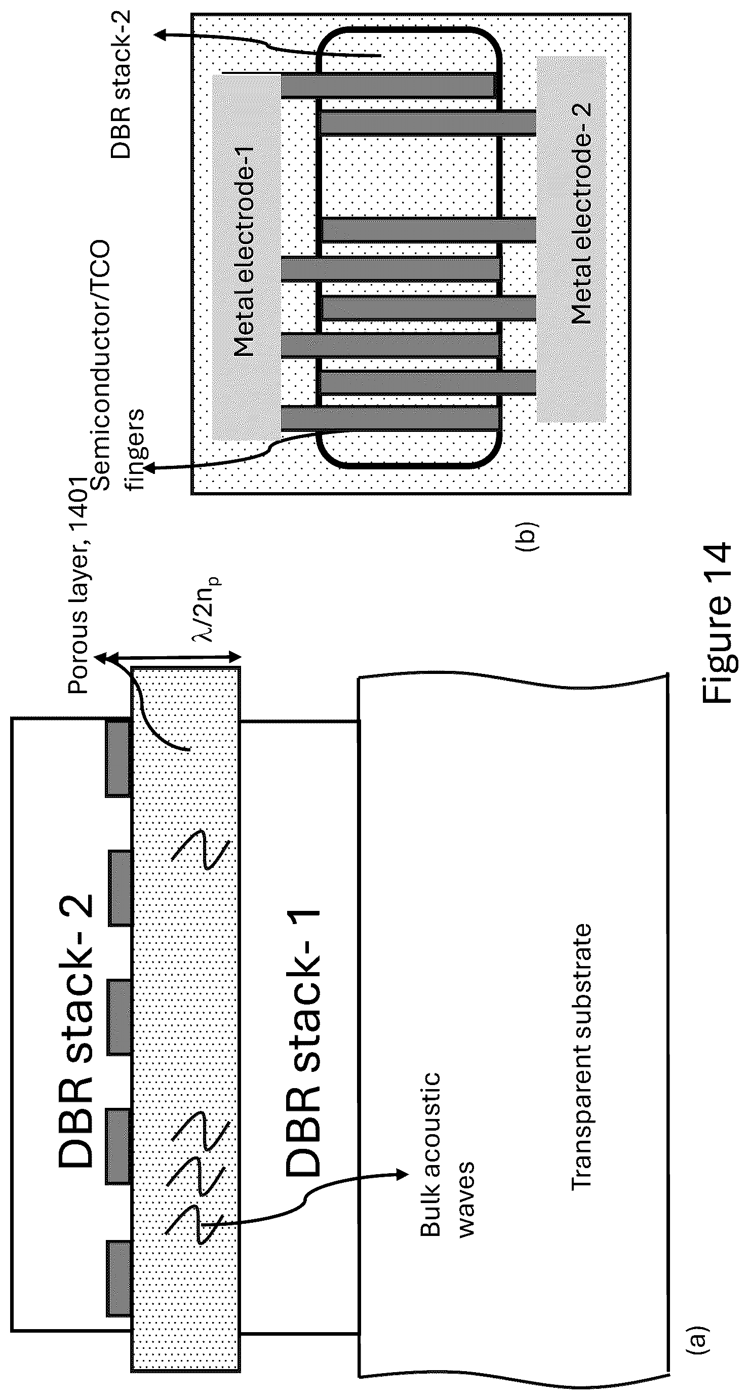 Patent US12422600 Figure 18 – Laser beam extraction using distributed bragg reflector (DBR) mirror systems with a piezoelectric layer
