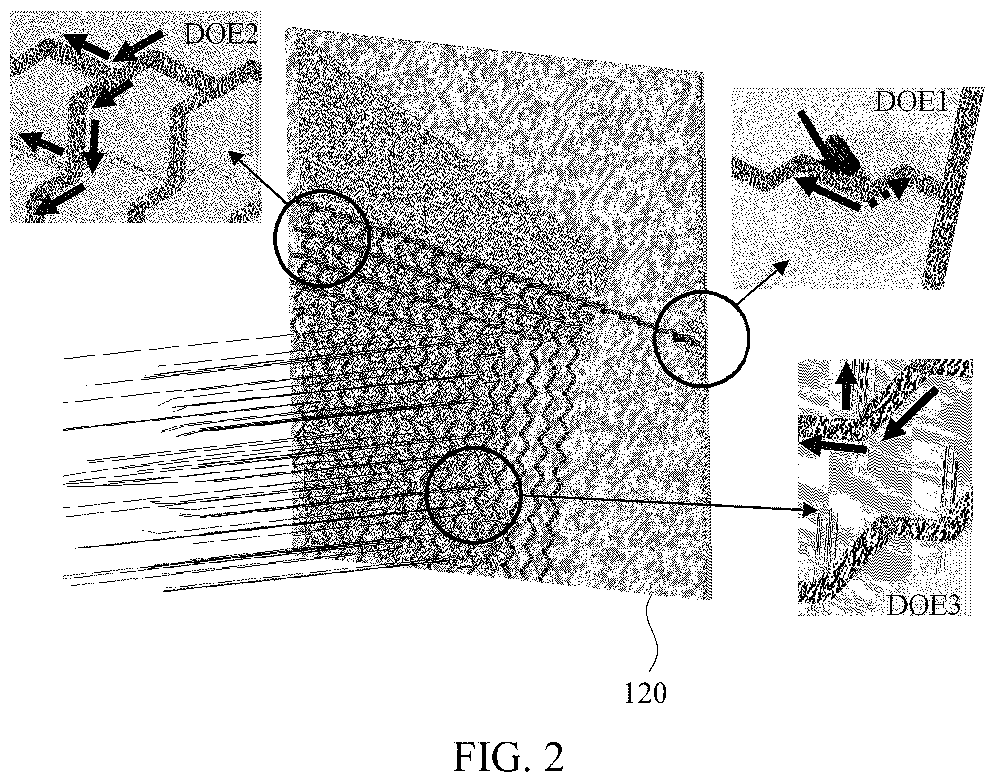 Patent US12422601 Figure 2 – Optical element, image waveguide method, head-mounted display apparatus and diffractive waveguide display