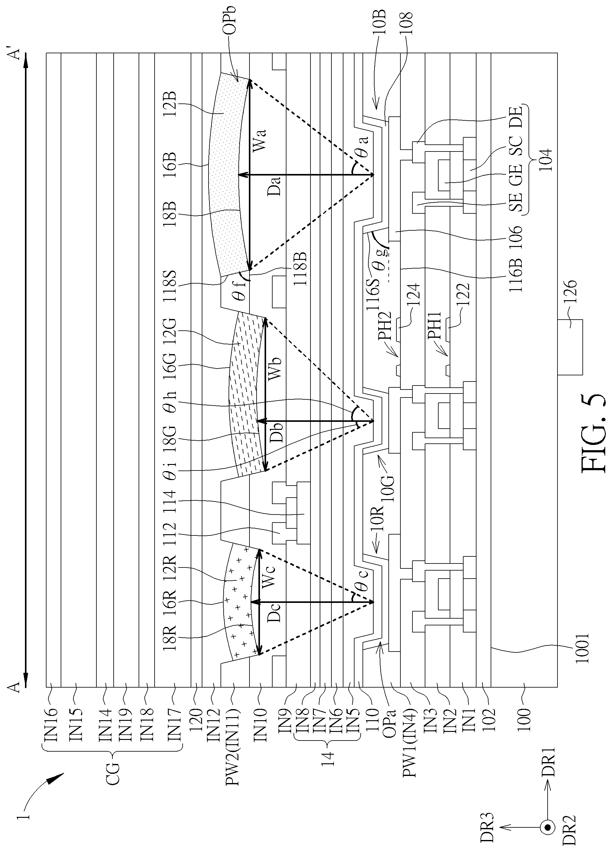 Patent US12422603 Figure 5 – Electronic device