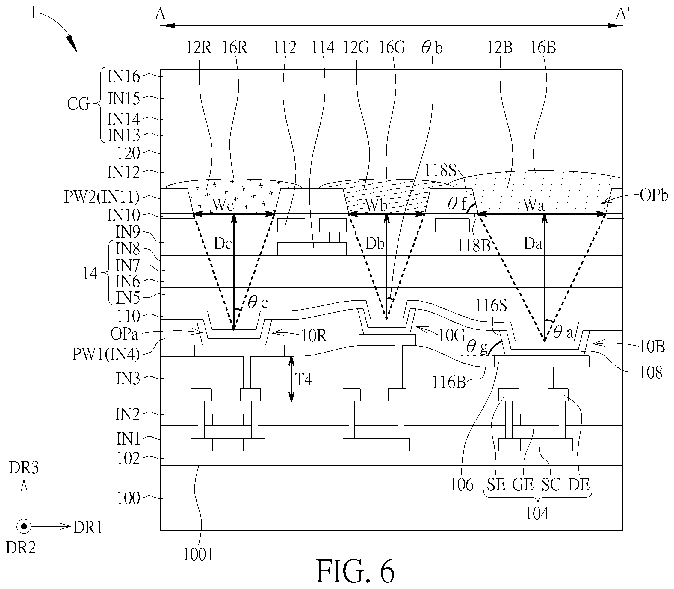 Patent US12422603 Figure 6 – Electronic device