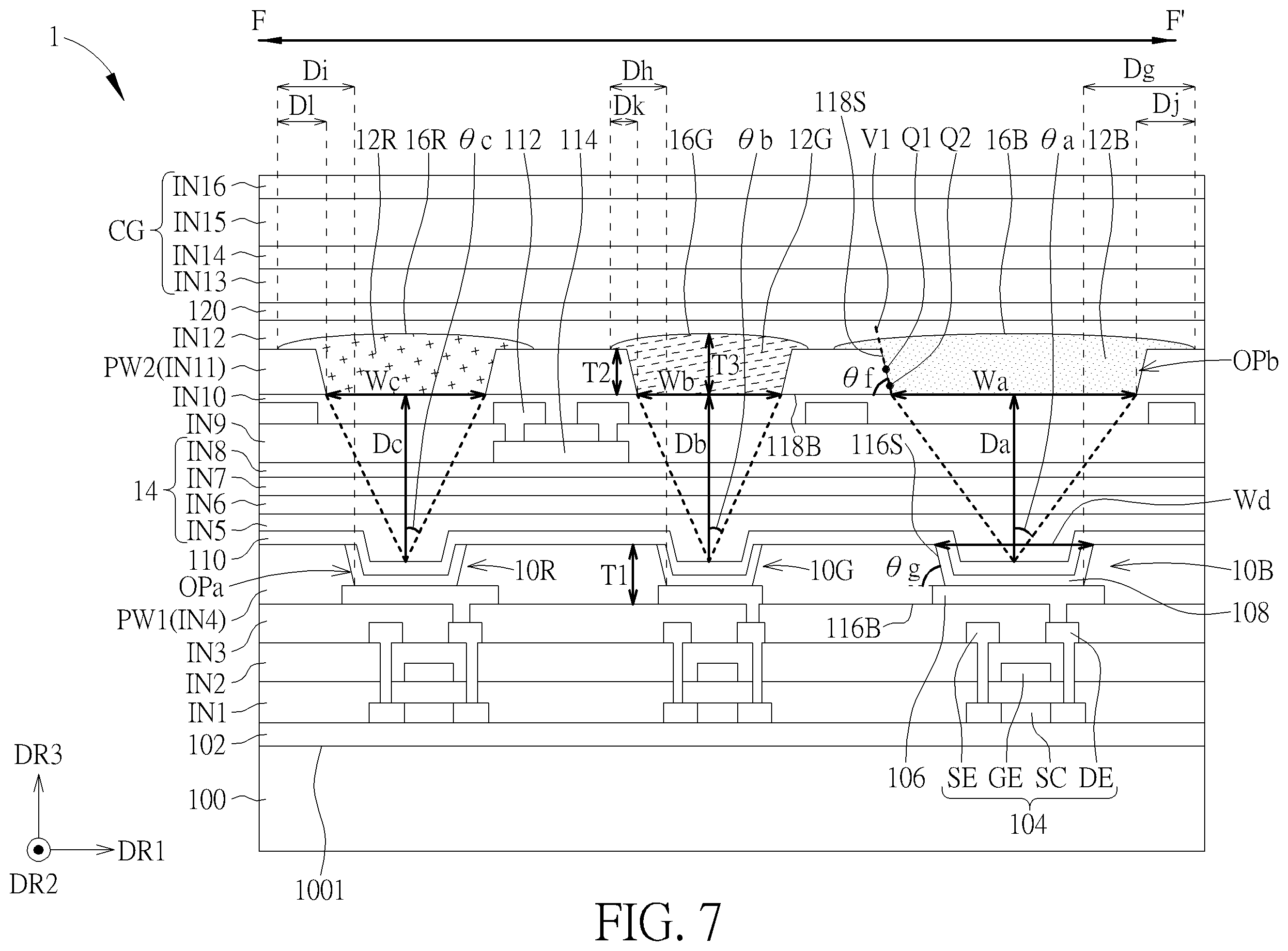 Patent US12422603 Figure 7 – Electronic device