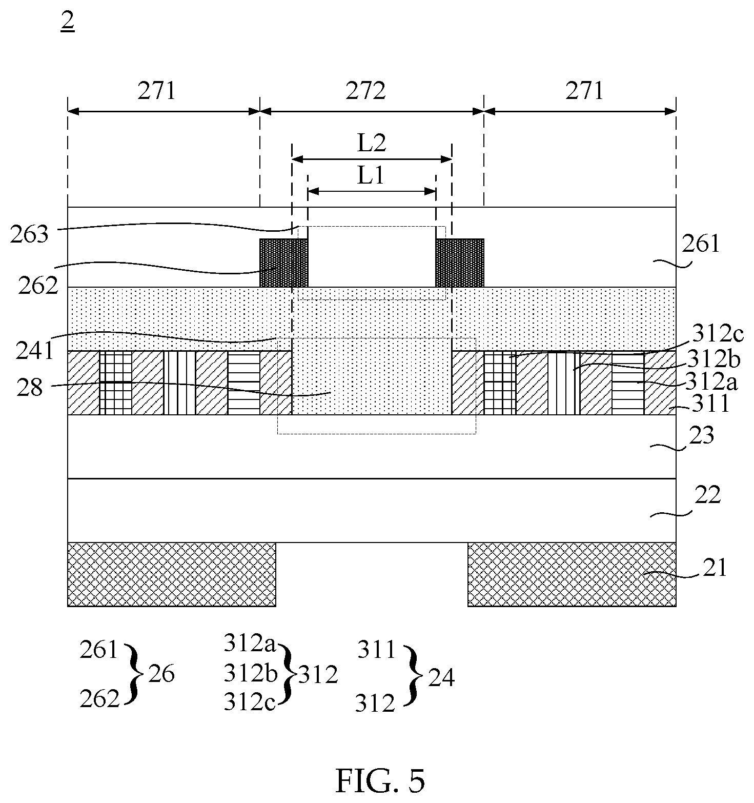 Patent US12422607 Figure 4 – Display module and display device