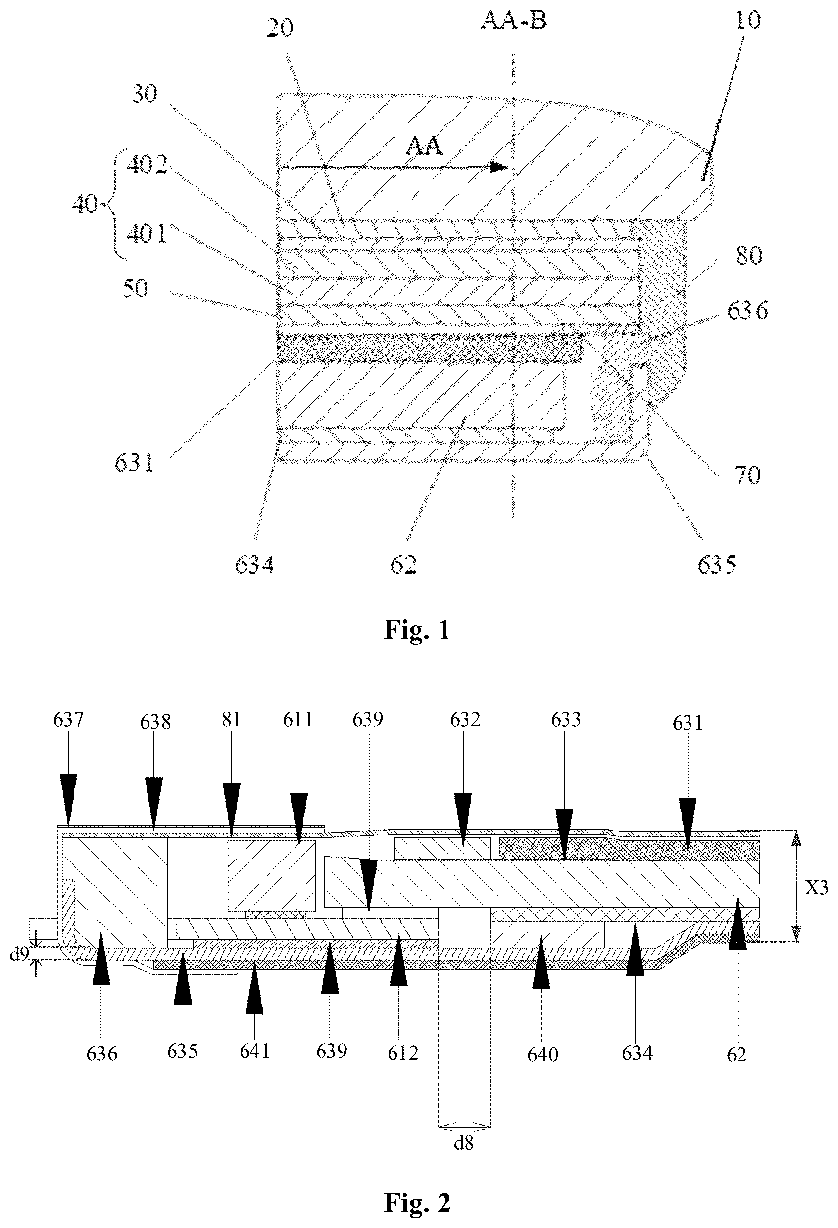 Patent US12422610 Figure 1 – Display module and display device