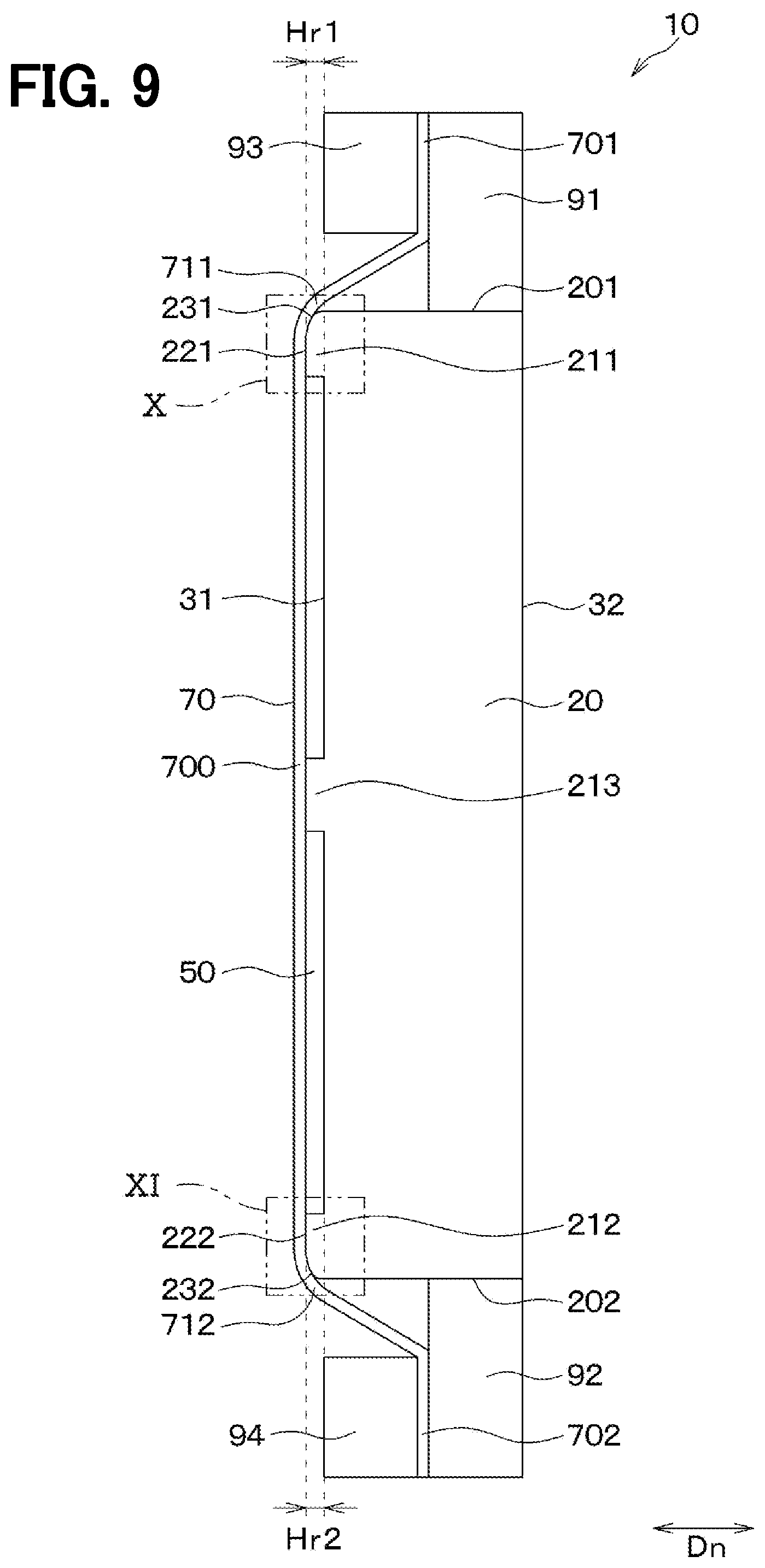 Patent US12422611 Figure 9 – Optical member