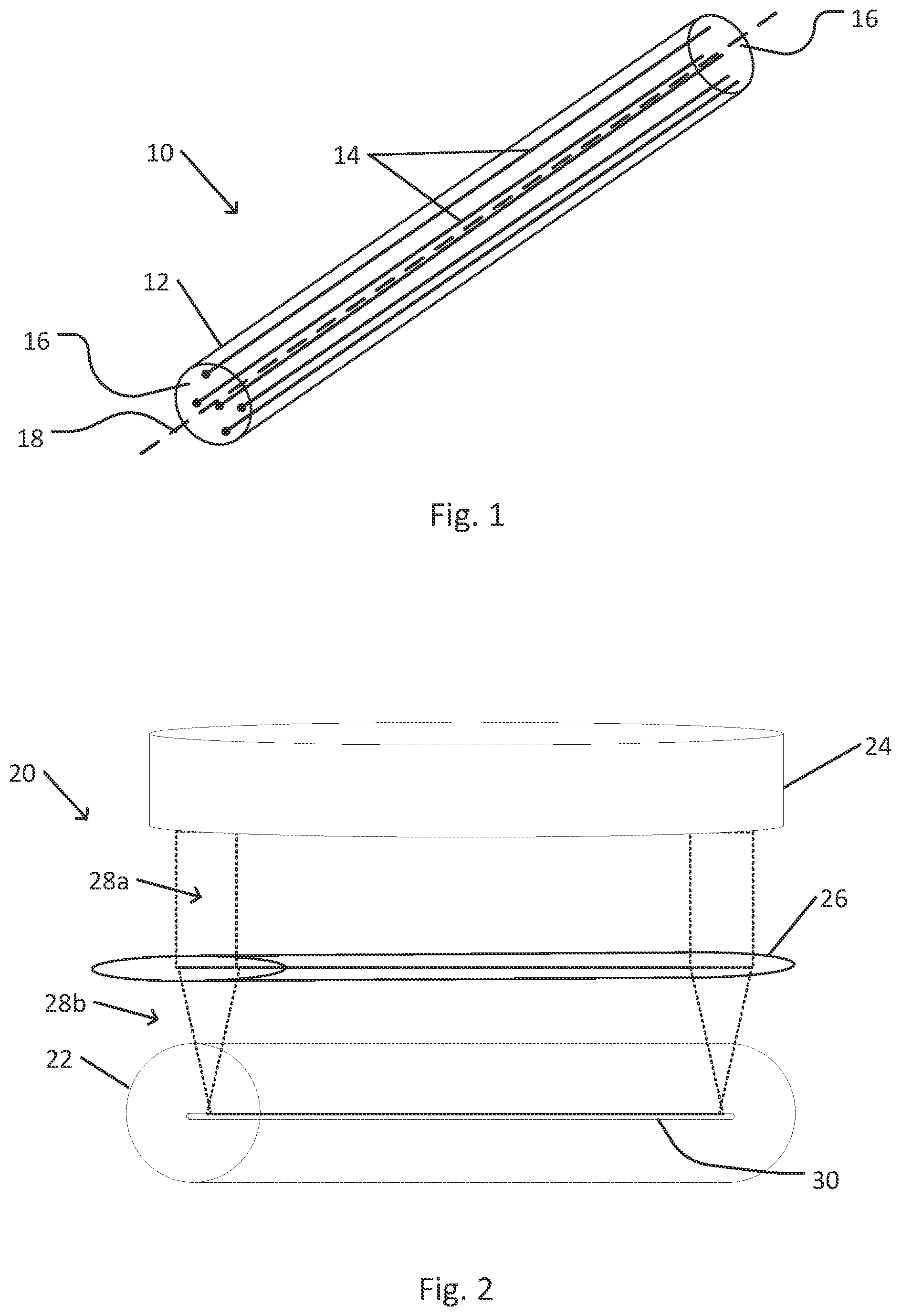 Patent US12422612 Figure 1 – Optical fiber from a single polymer