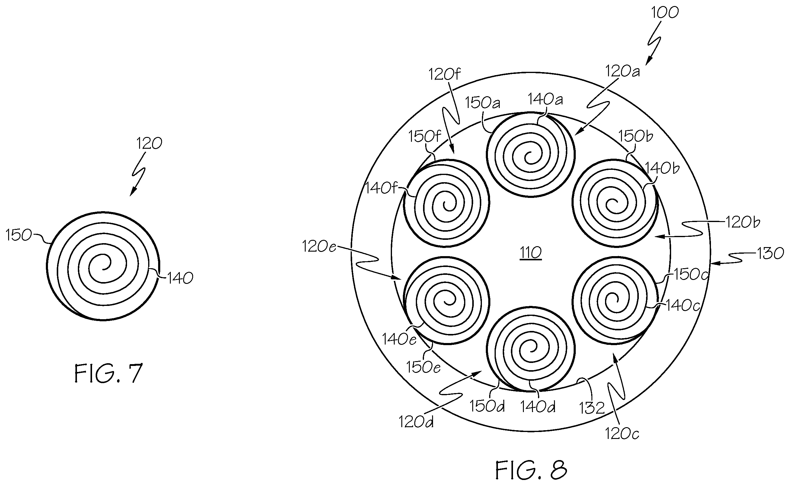 Patent US12422613 Figure 4 – Hollow-core optical fibers