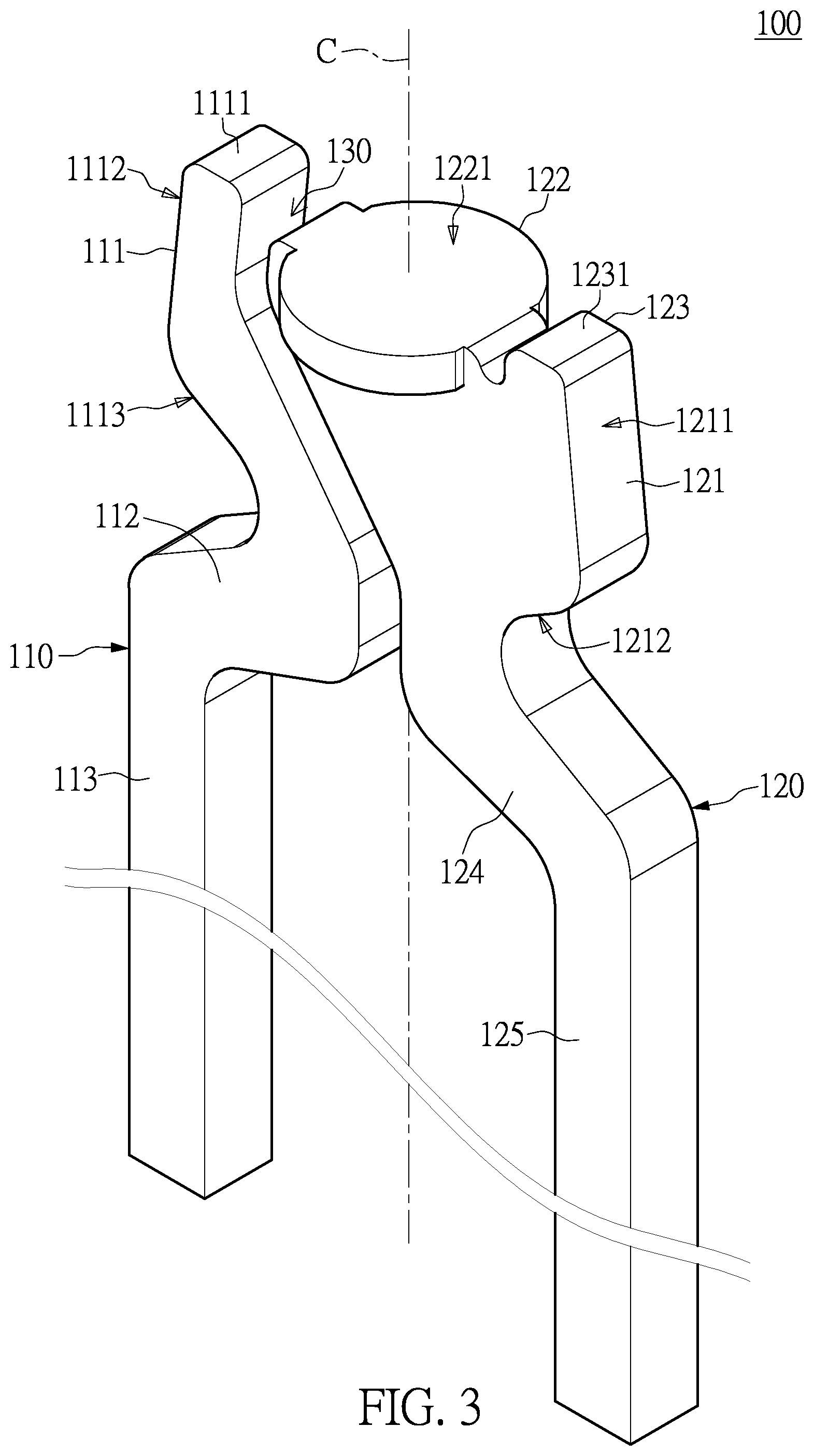 Patent US12422616 Figure 3 – Optoelectronic package structure