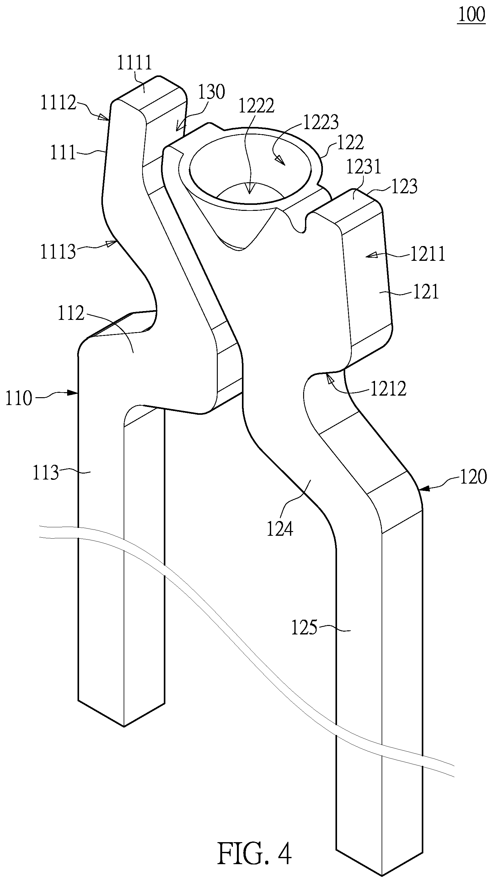 Patent US12422616 Figure 4 – Optoelectronic package structure