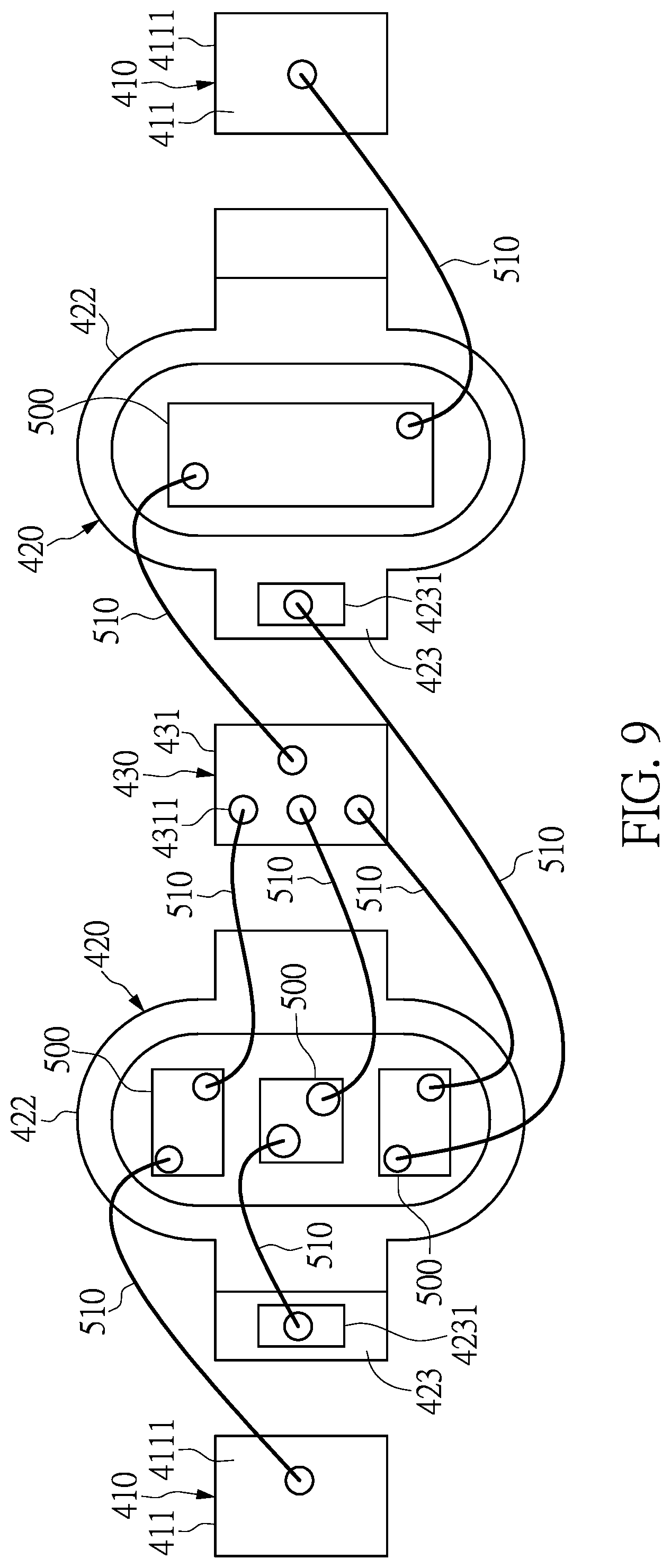 Patent US12422616 Figure 9 – Optoelectronic package structure