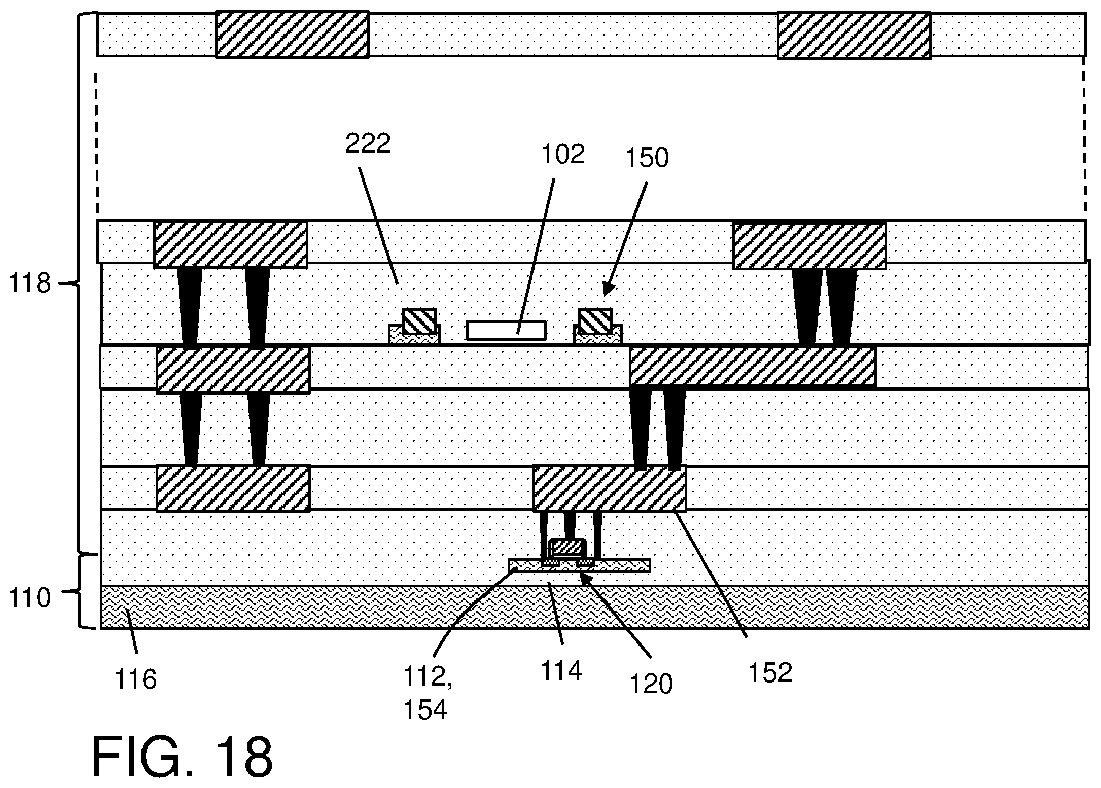 Patent US12422617 Figure 10 – Photonic integrated circuit including passive optical guard