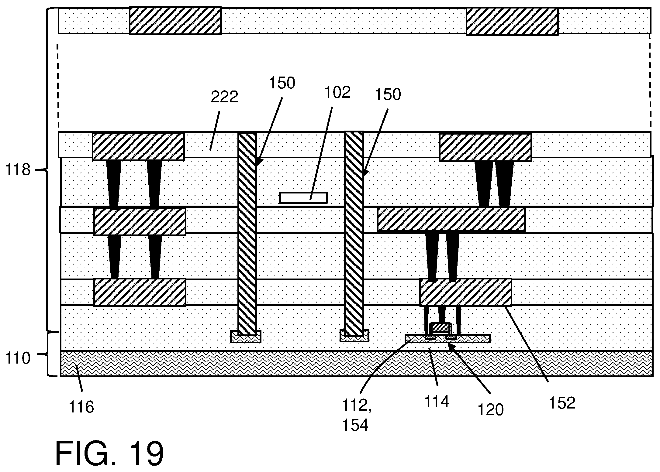 Patent US12422617 Figure 11 – Photonic integrated circuit including passive optical guard