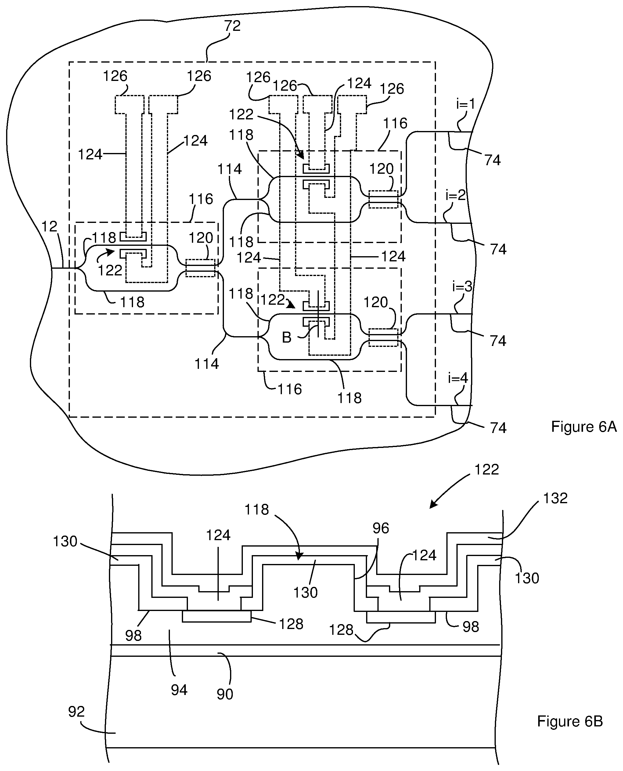 Patent US12422618 Figure 9 – Buried taper with reflecting surface