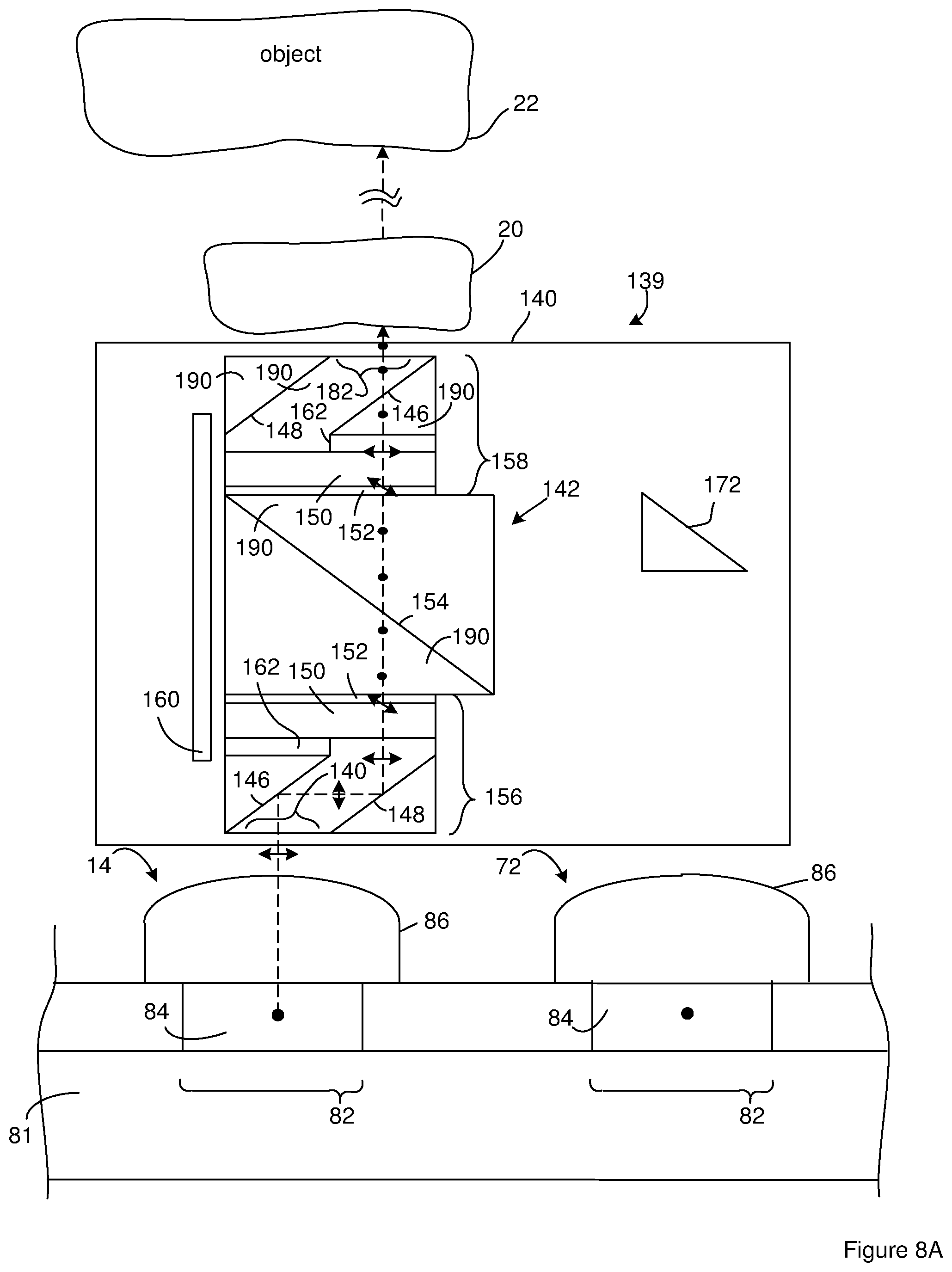 Patent US12422618 Figure 11 – Buried taper with reflecting surface