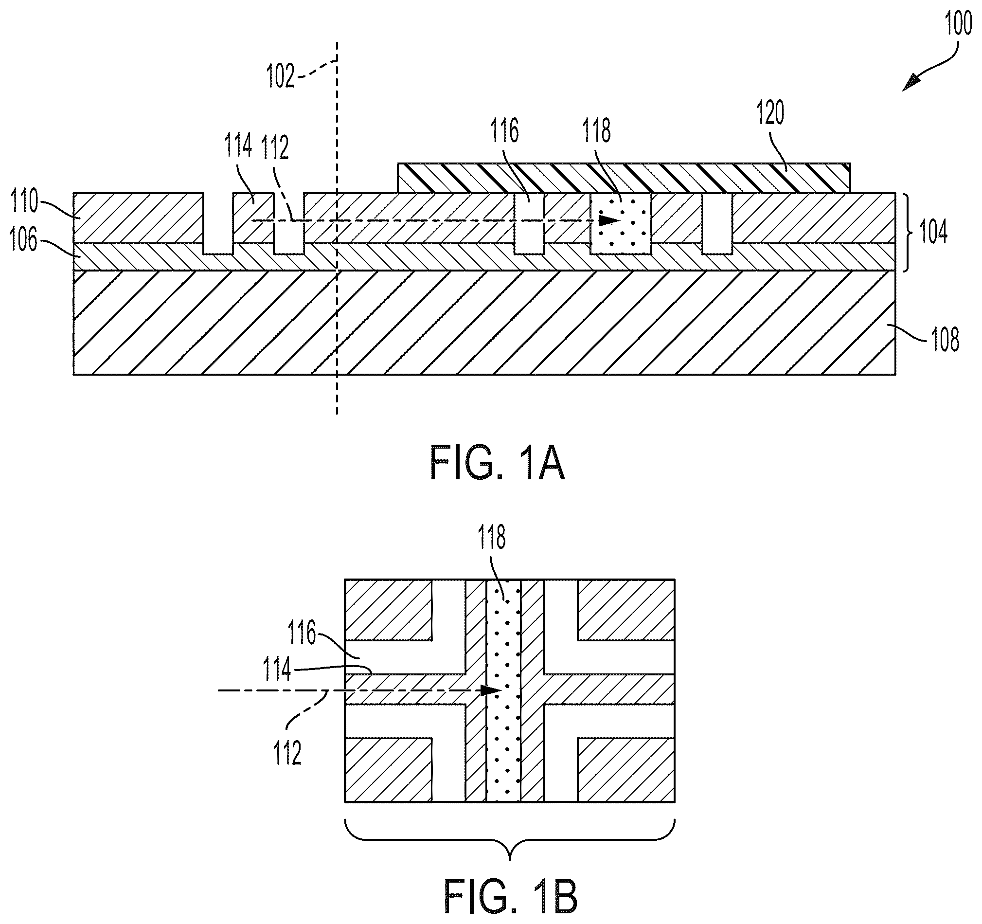 Patent US12422619 Figure 1 – Fabrication of waveguide structures