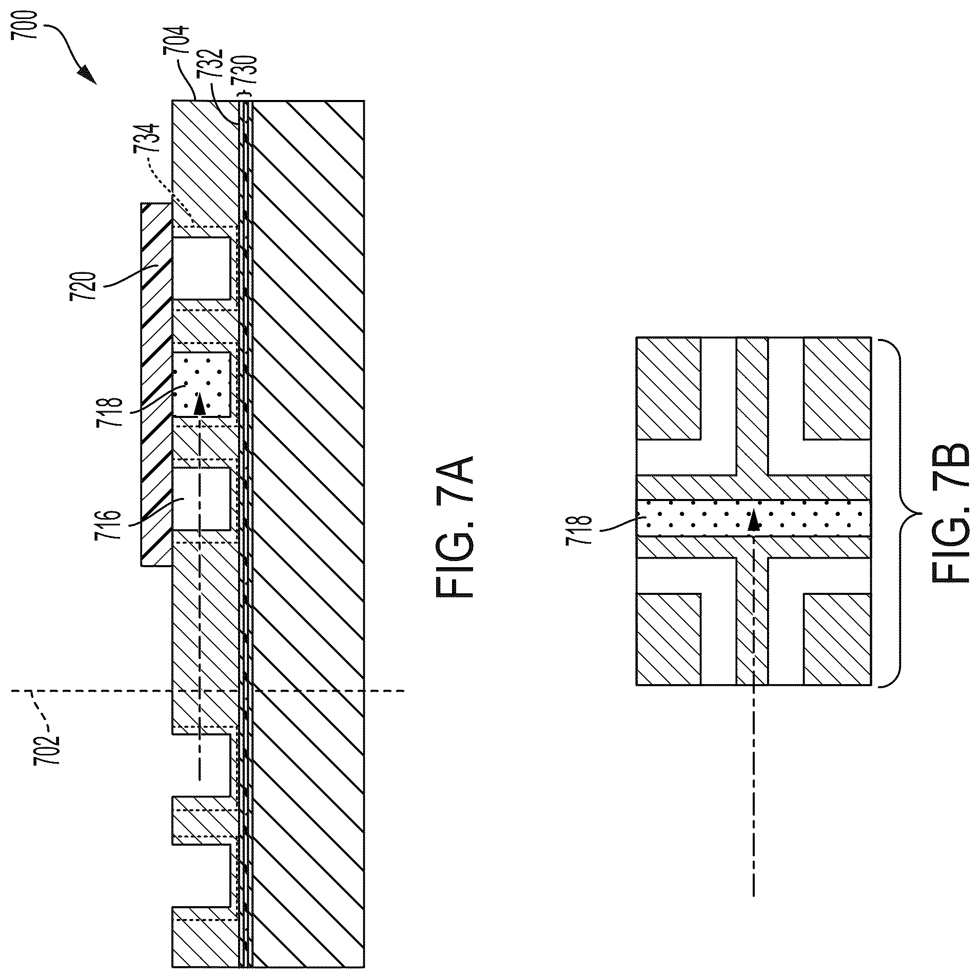 Patent US12422619 Figure 7 – Fabrication of waveguide structures