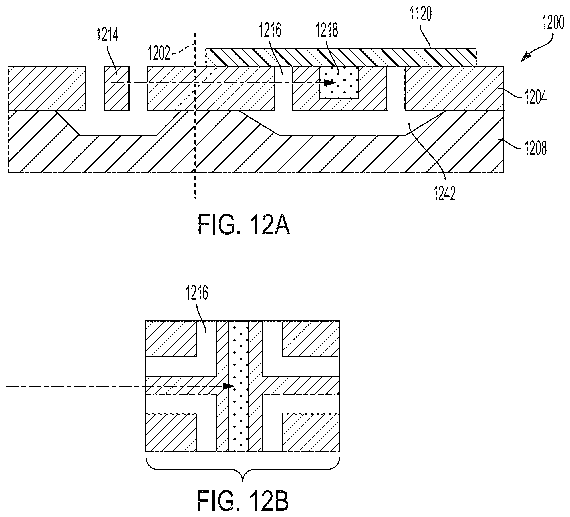Patent US12422619 Figure 12 – Fabrication of waveguide structures