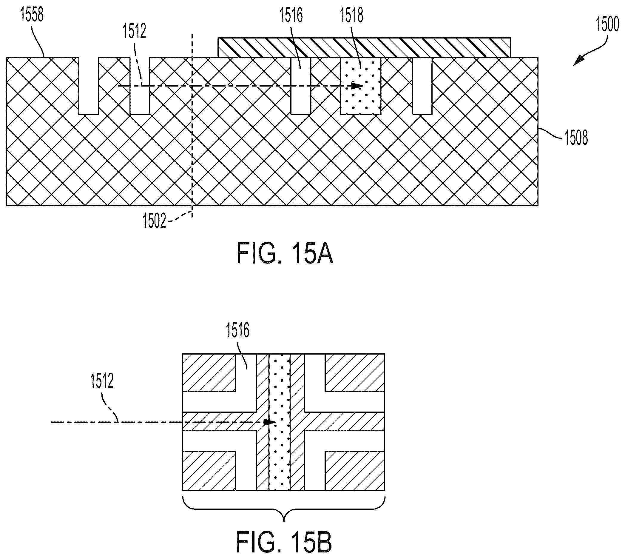 Patent US12422619 Figure 15 – Fabrication of waveguide structures