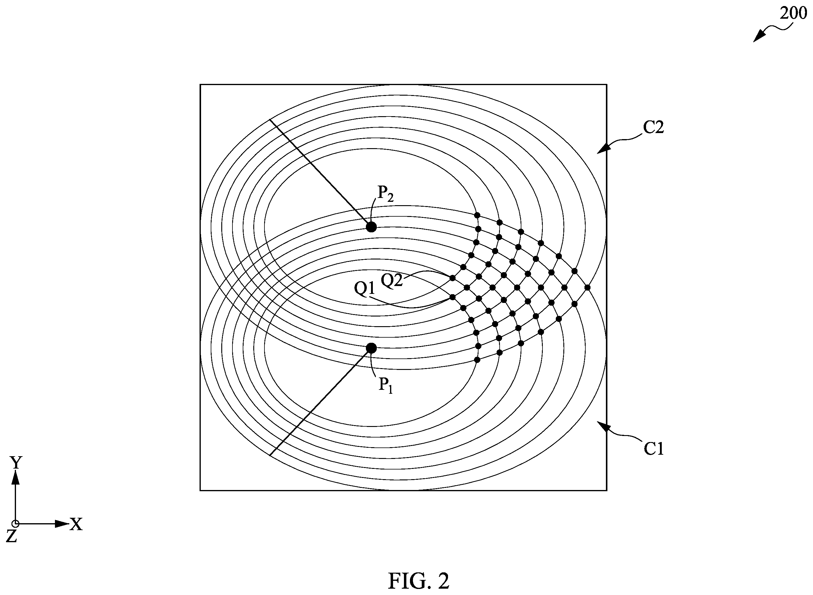 Patent US12422623 Figure 2 – Two-dimensional grating coupler and method of forming the same